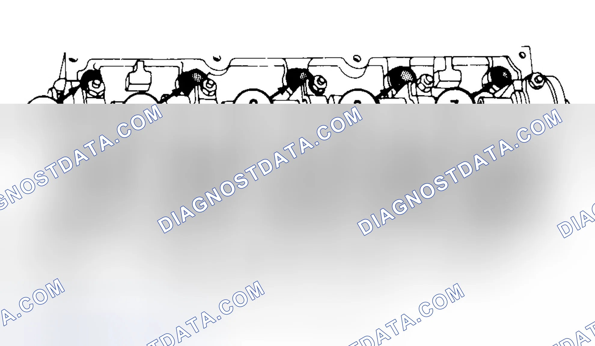 Scheme 7: Typical Cylinder Head Tightening or Loosening Sequence