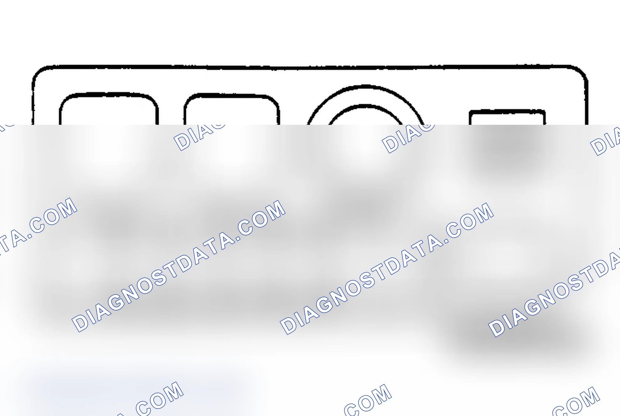 Scheme 8: ENGINE COMPARTMENT FUSE PANEL IDENTIFICATION (1987-90)