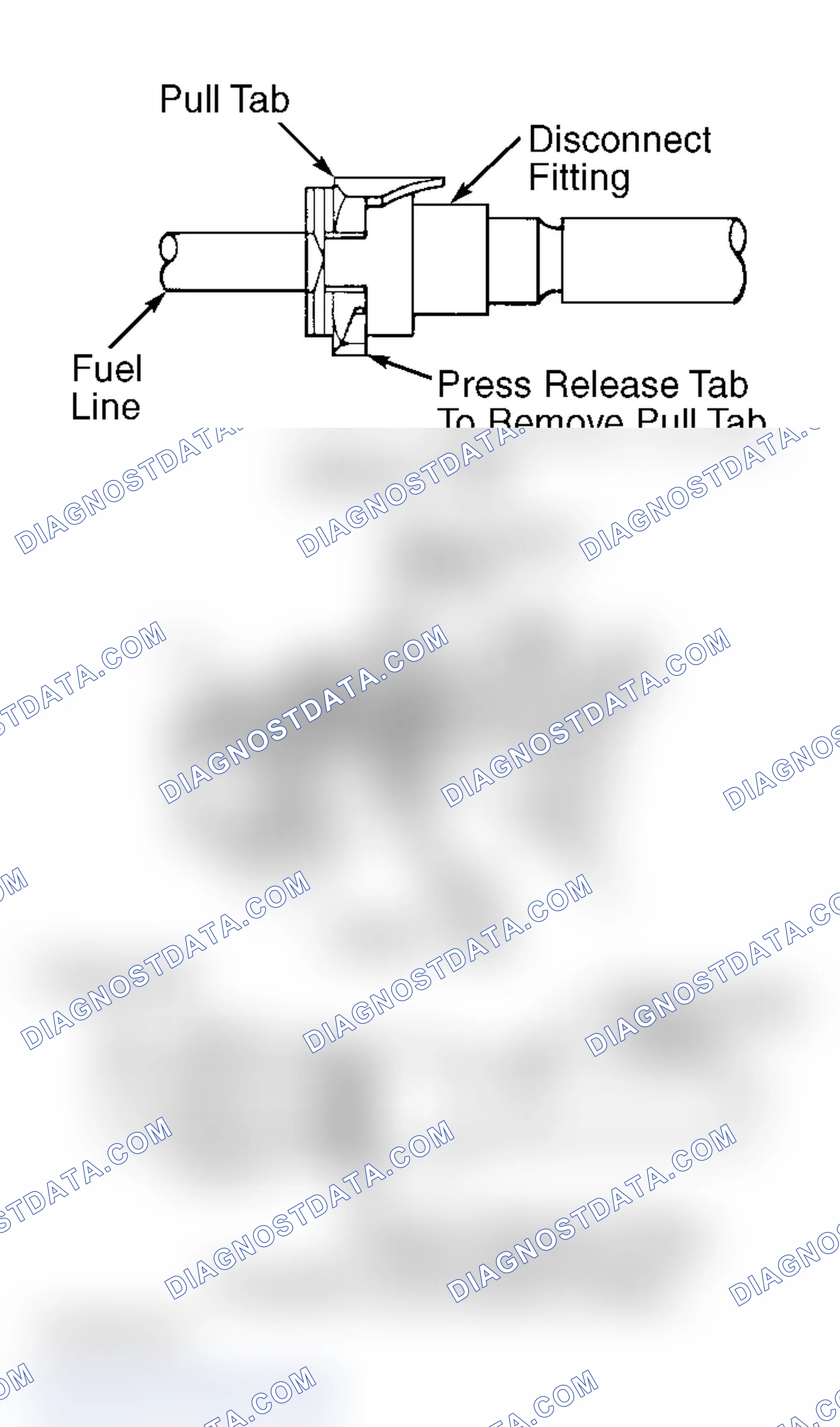 Scheme 24: FUEL LINE DISCONNECT FITTINGS