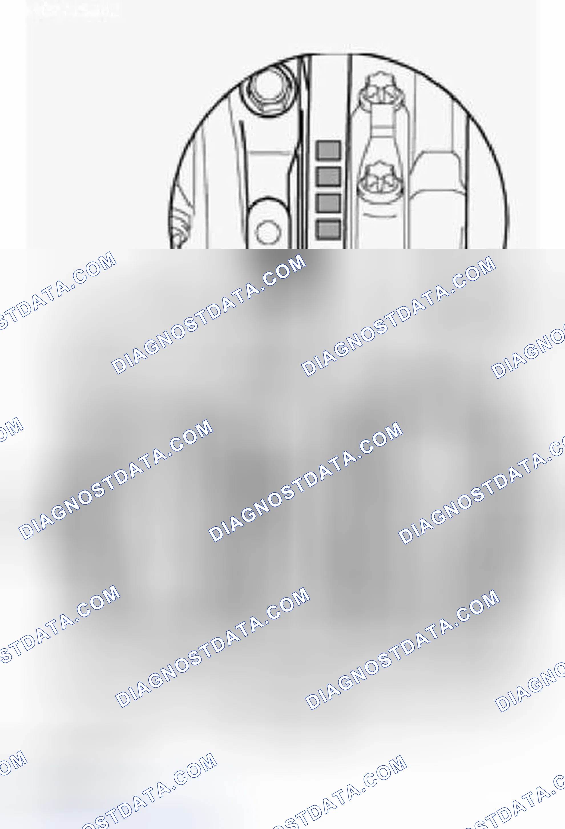 Scheme 353: Application of crankshaft bearing shells for bearing caps