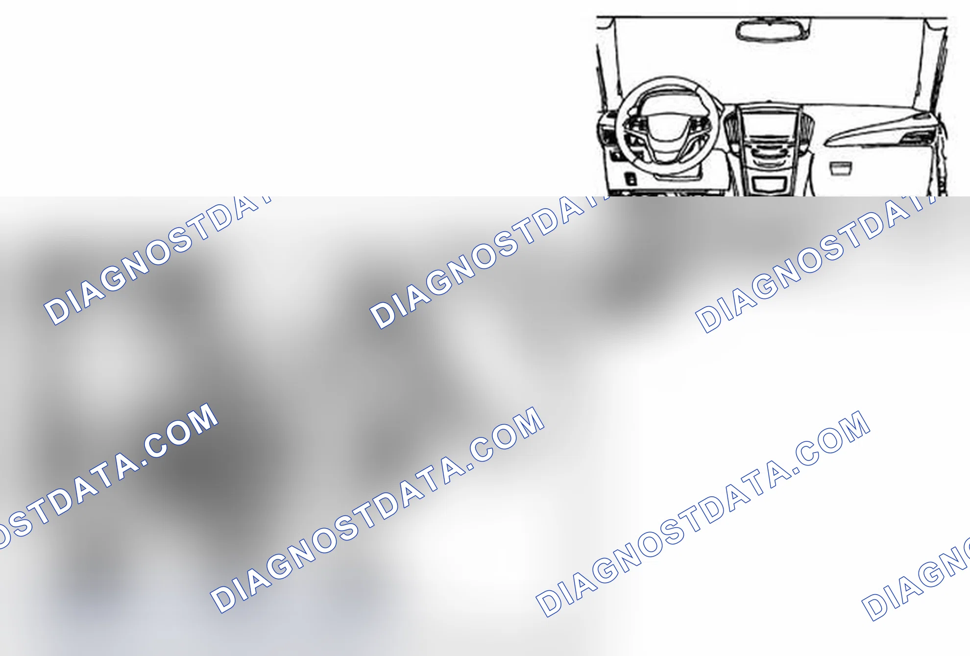 Scheme 99: Duct Air Temperature Sensor Replacement - Upper Left Side