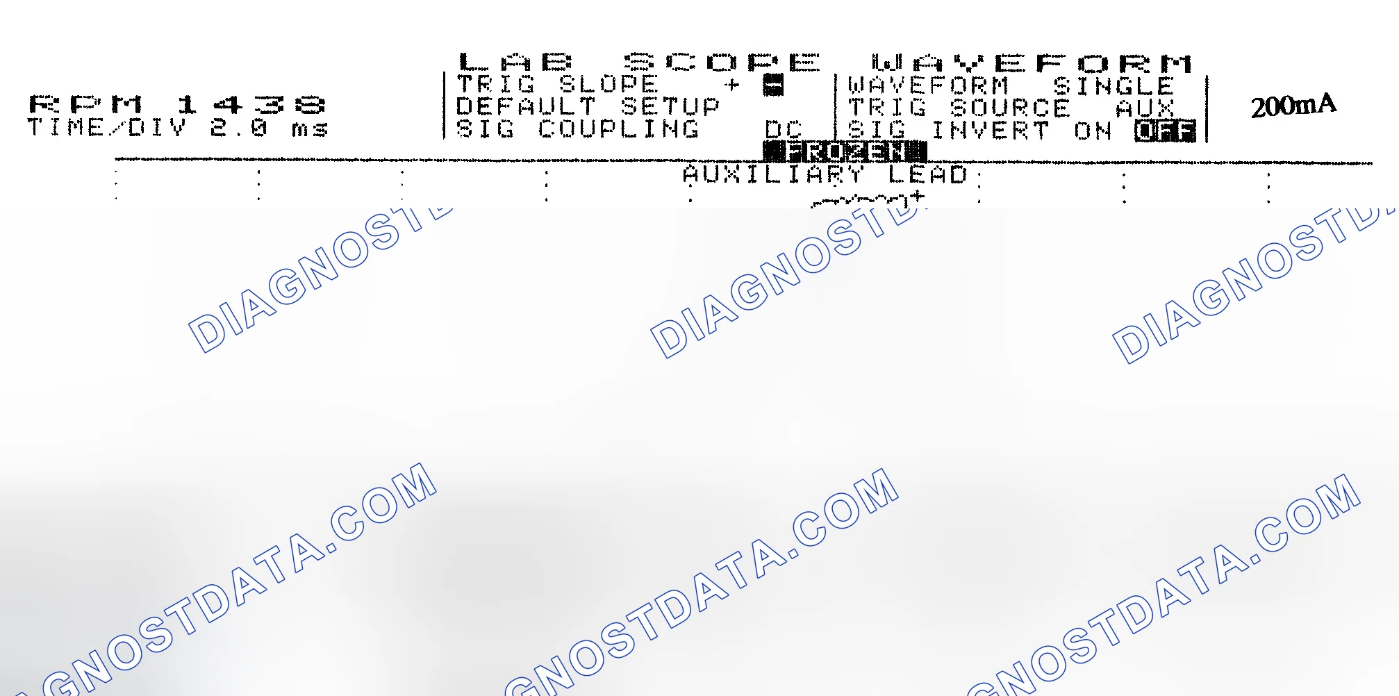 Scheme 15: Single Injector w/Normal Current Flow - Current Pattern