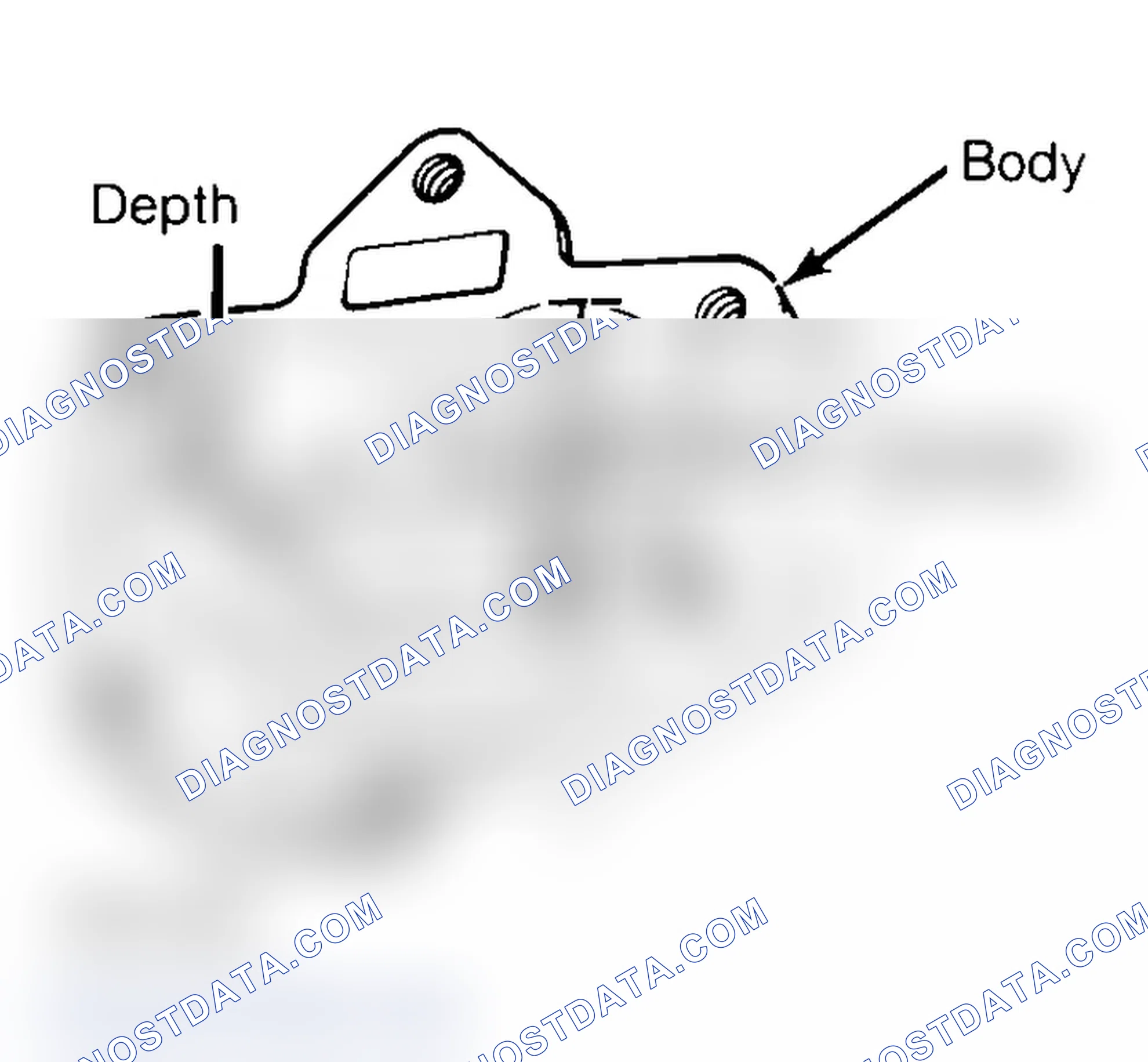 Scheme 35: Measuring Oil Pump Gear Cavity