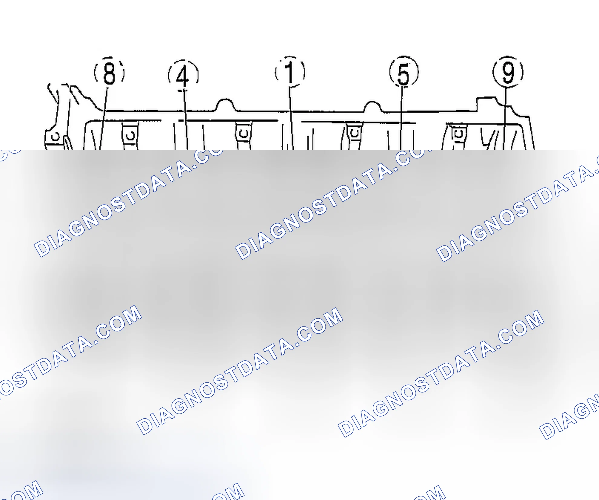 Scheme 106: CYLINDER HEAD BOLT ASSEMBLY NOTE