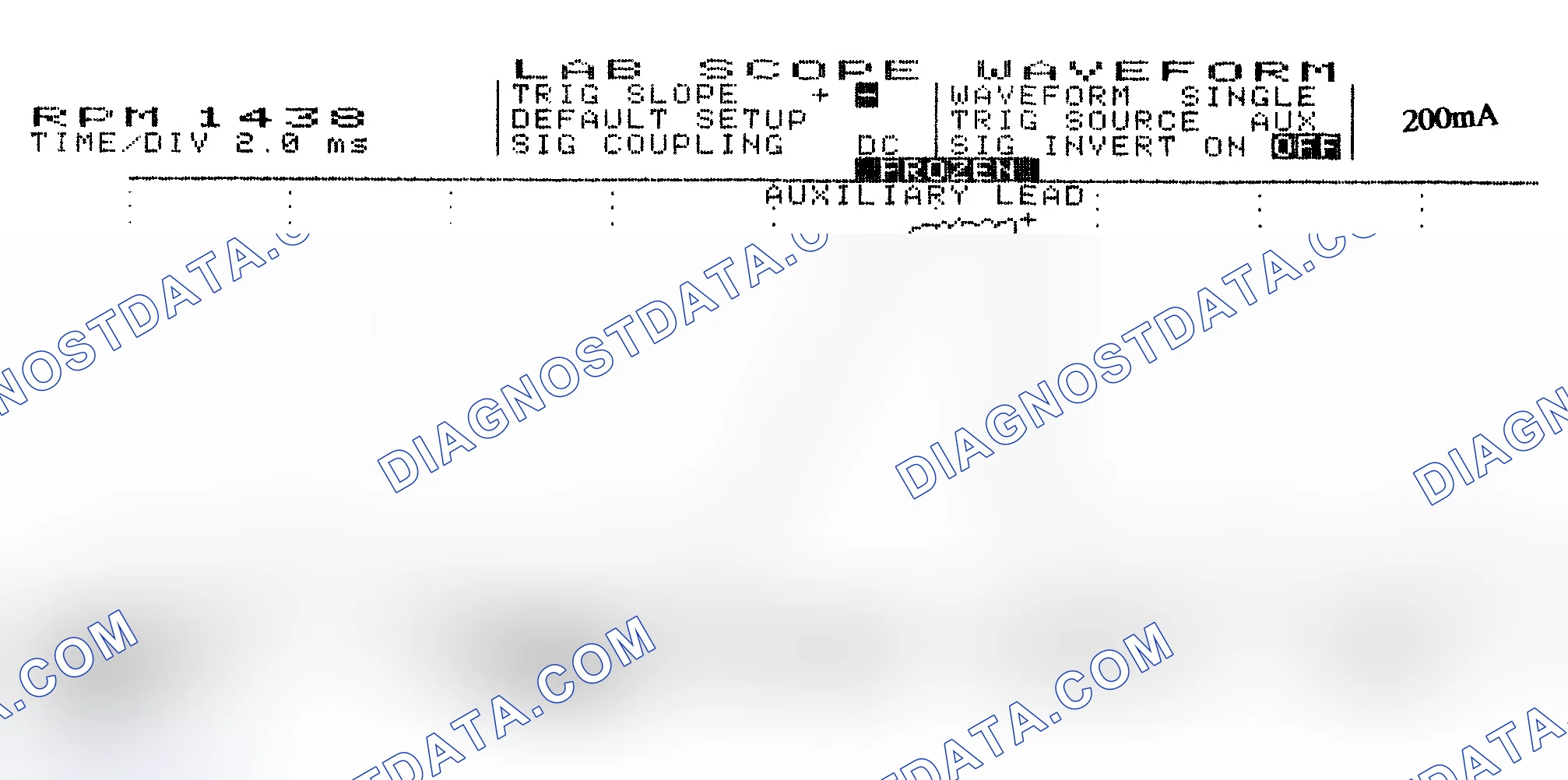 Scheme 15: Single Injector w/Normal Current Flow - Current Pattern