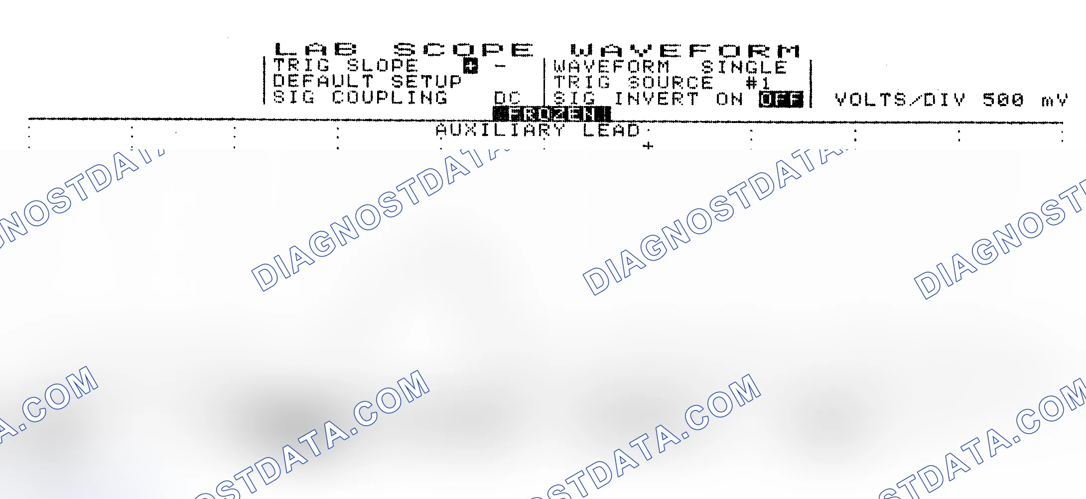 Scheme 10: Single Injector w/Excessive Current Flow - Current Pattern