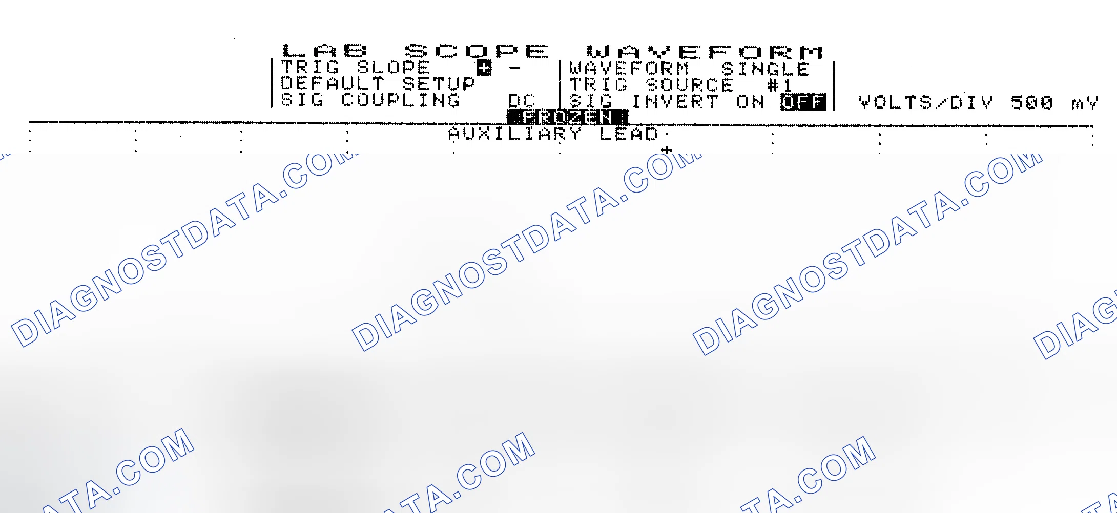 Scheme 10: Single Injector w/Excessive Current Flow - Current Pattern