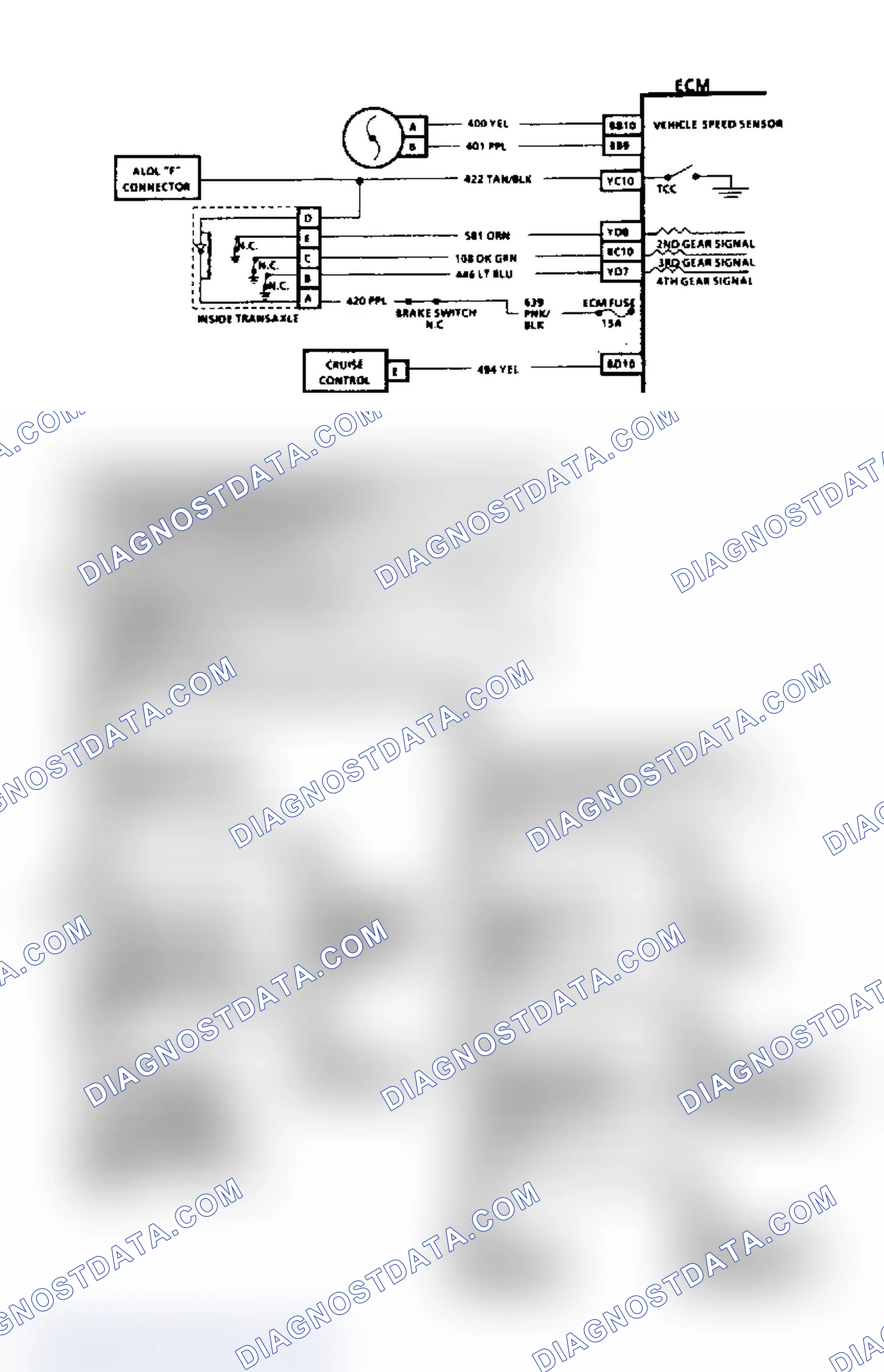 Scheme 535: Chart C8A, (1 Of 2) Torque Converter Clutch (TCC)
