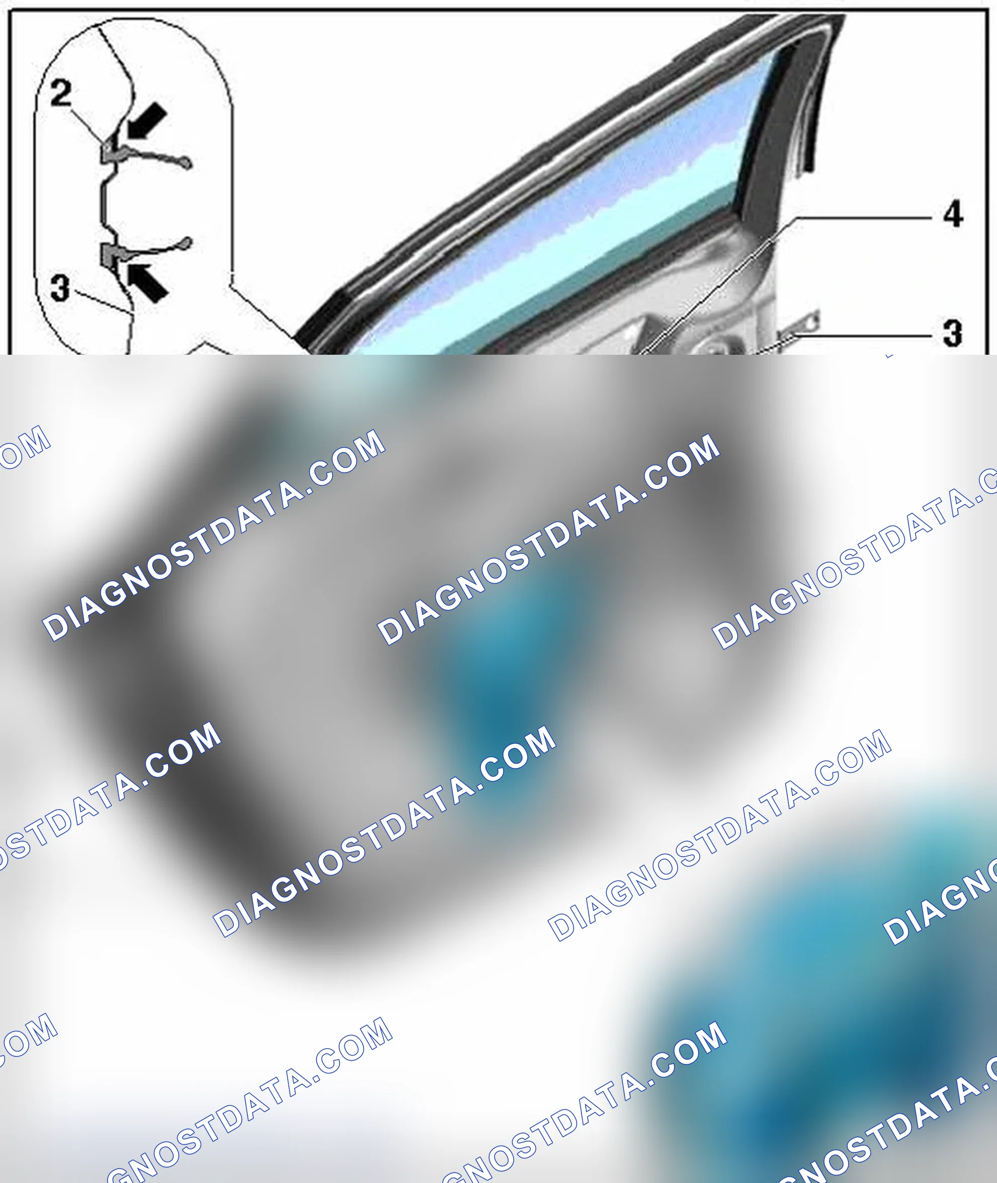 Scheme 77: DOOR INNER PANEL COVER