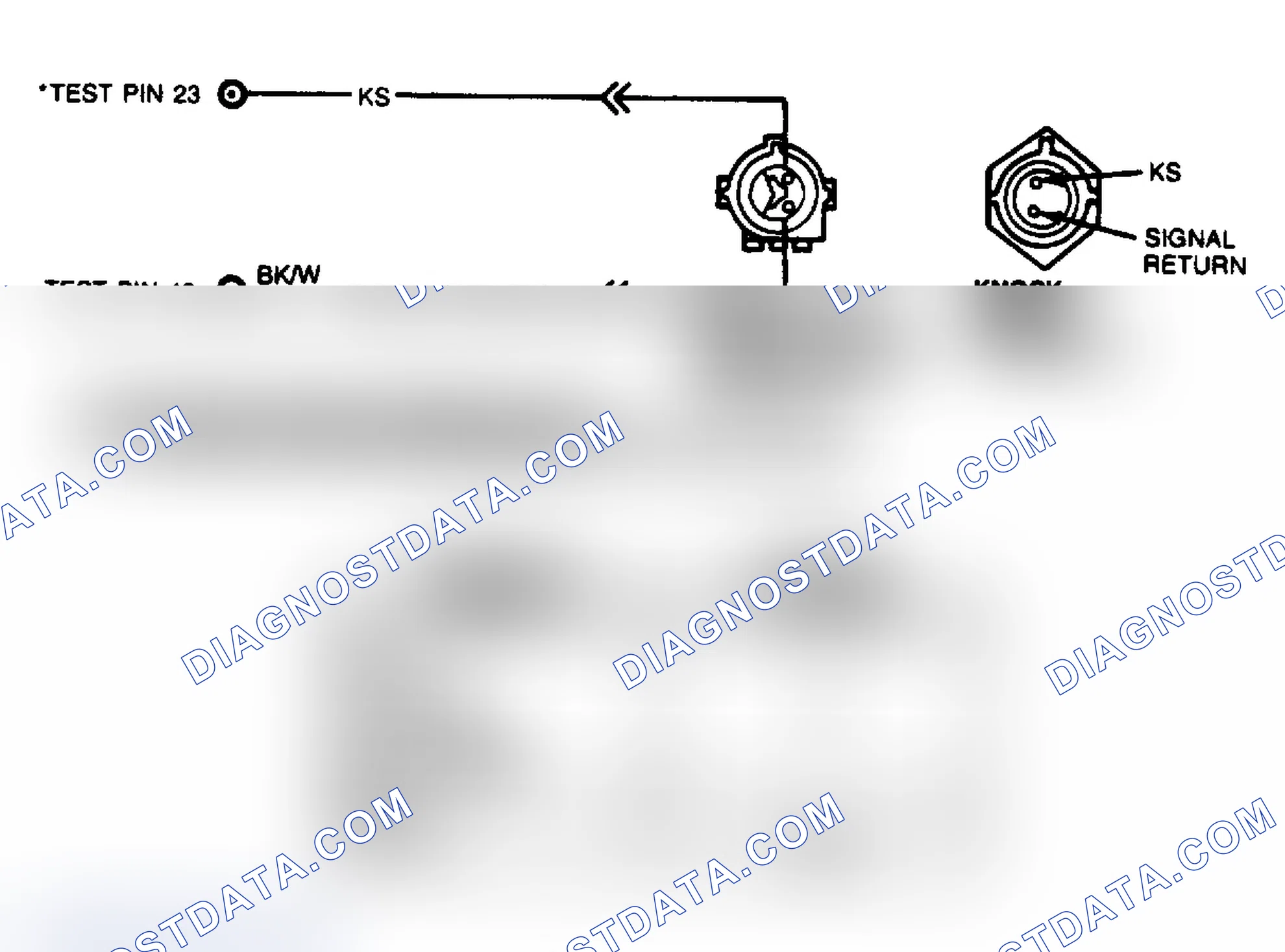 Scheme 45: Knock (Detonation) Sensor Circuit