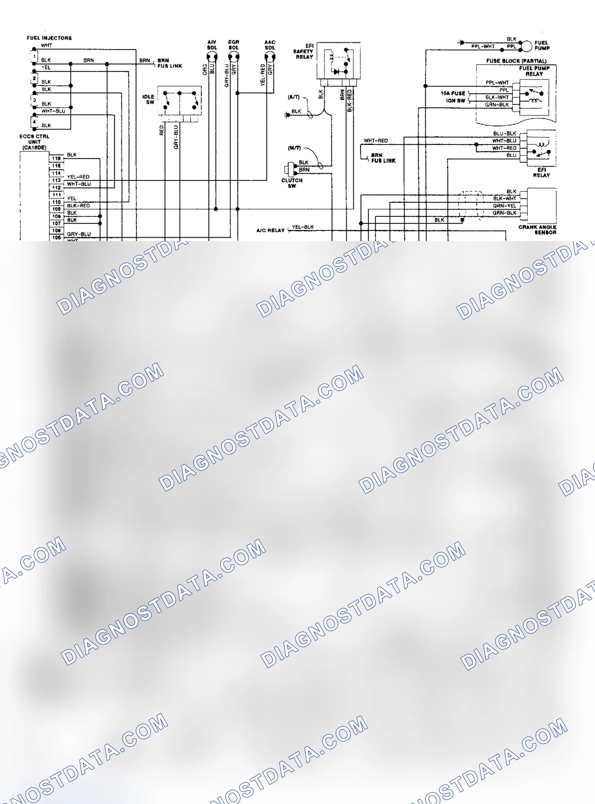 Scheme 70: Pulsar NX SE ECCS Wiring Diagram