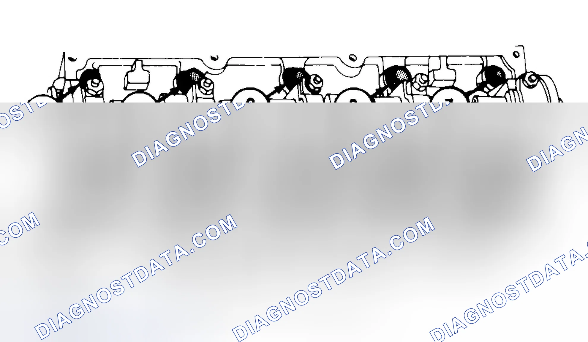 Scheme 7: Typical Cylinder Head Tightening or Loosening Sequence
