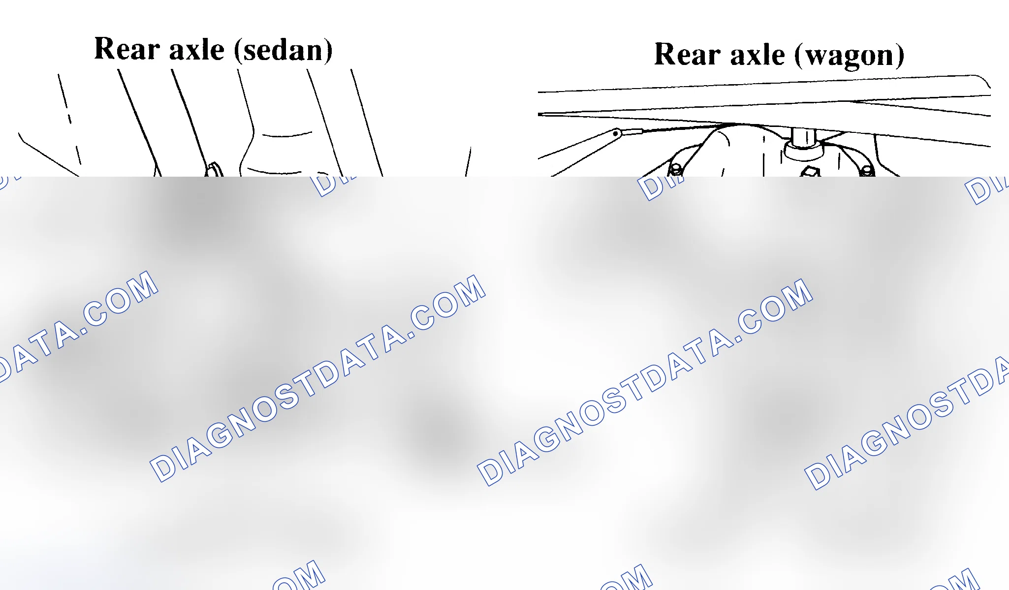 Scheme 8: REAR AXLE SERVICE POINTS