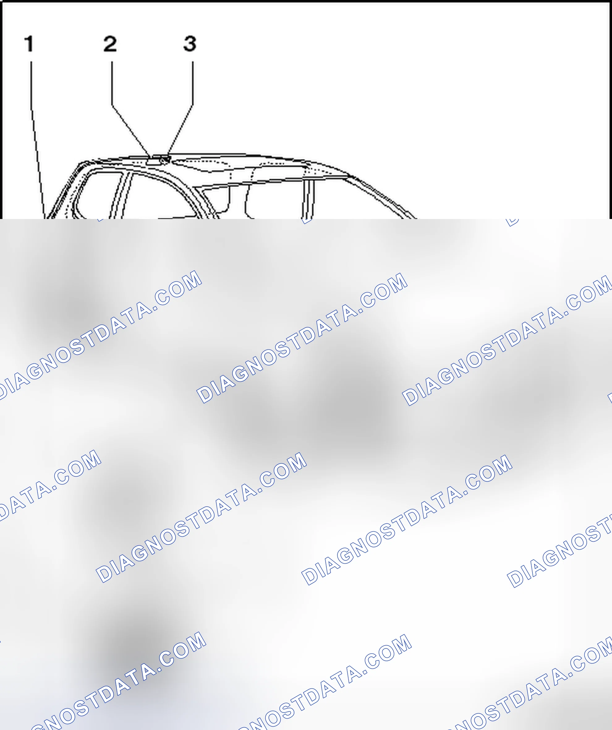 Scheme 19: REAR WINDOW WASHER SYSTEM OVERVIEW