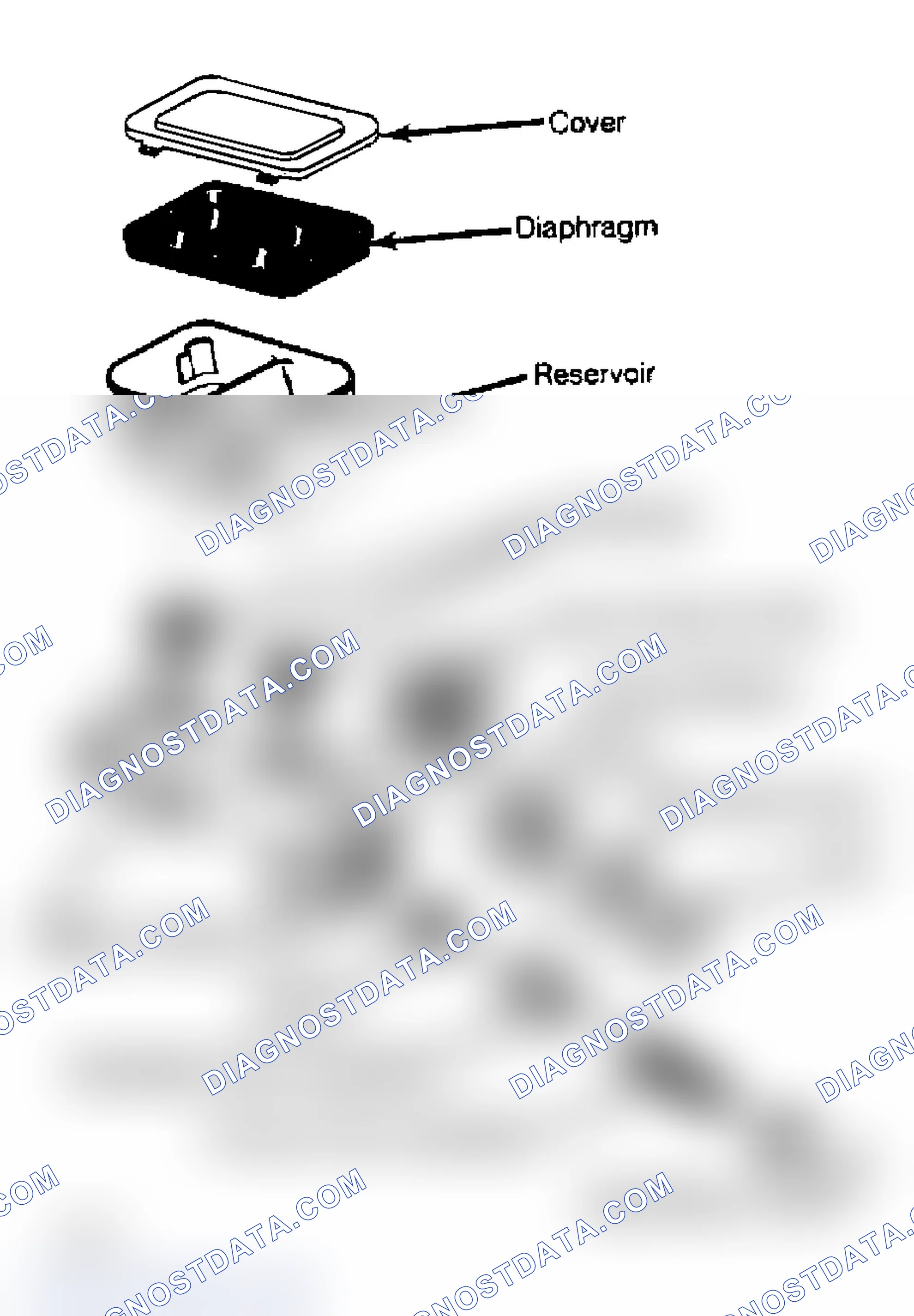 Scheme 30: Exploded View of Quick Take-Up Master Cylinder