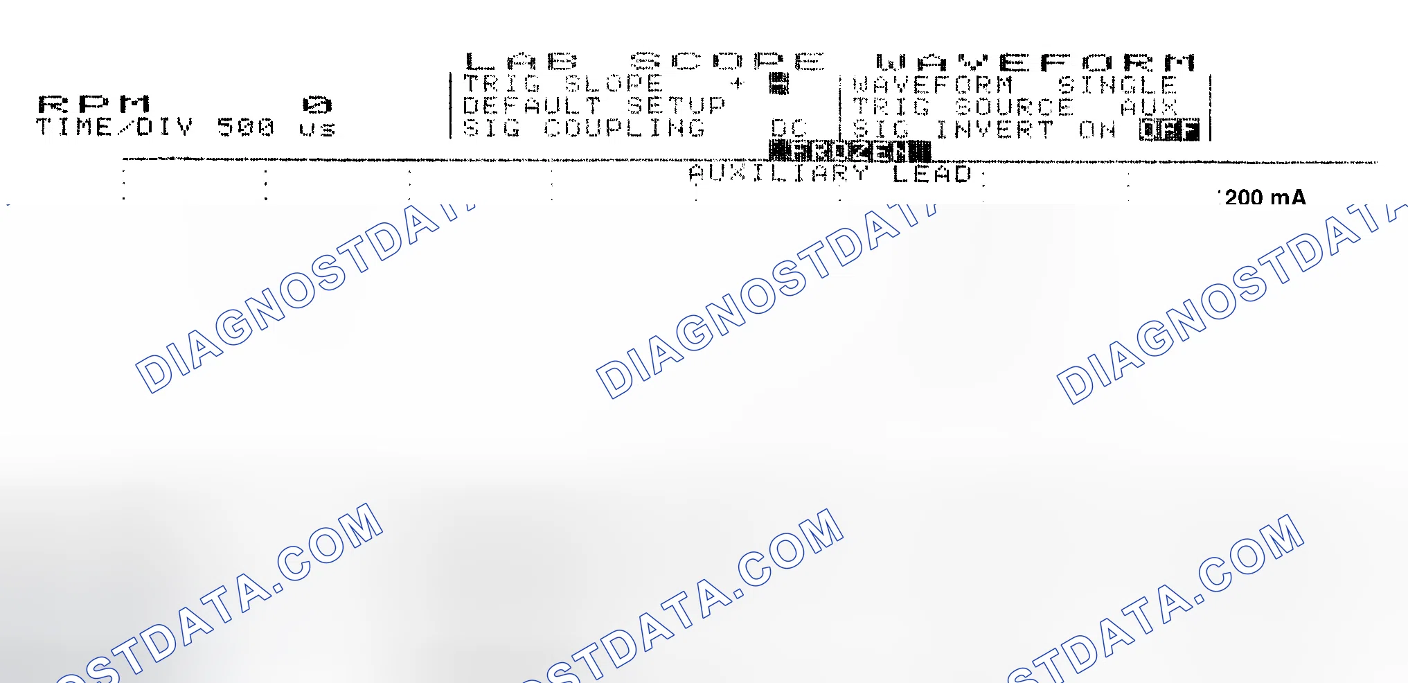 Scheme 17: Single Injector w/Normal Current Flow - Current Pattern