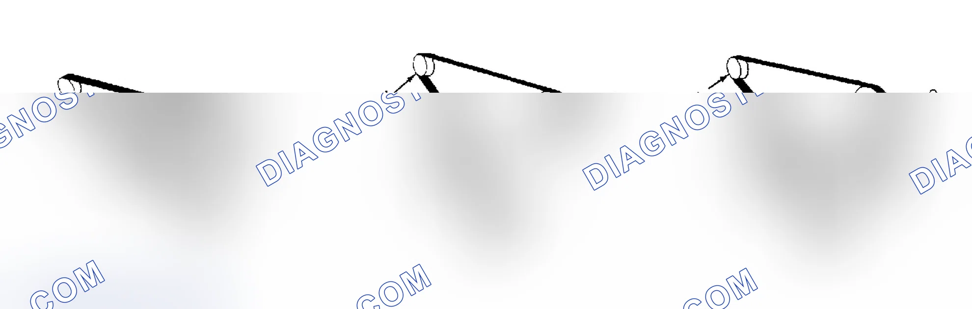 Scheme 1: SERPENTINE BELT ROUTING (2.5L/2.8L)