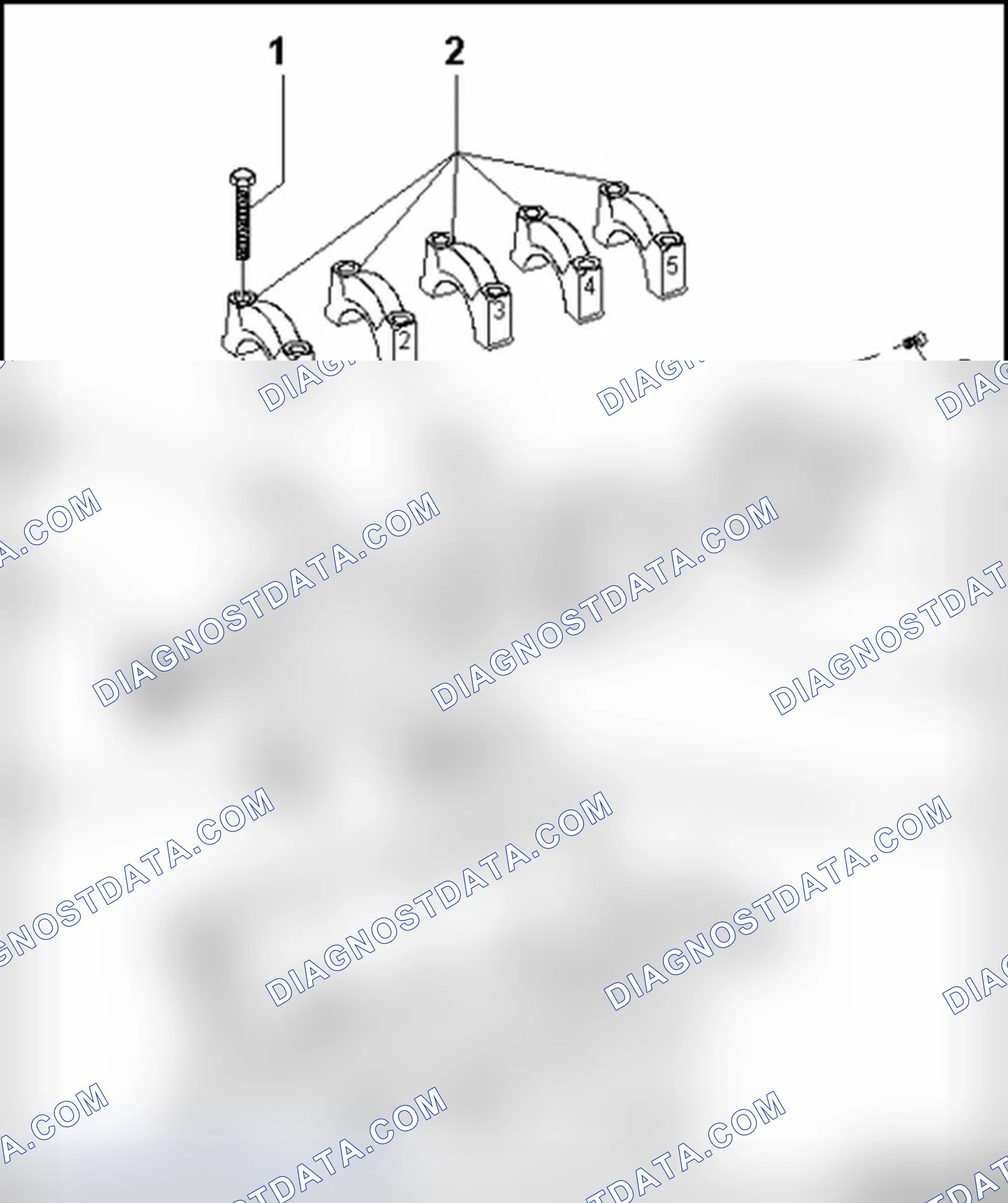 Scheme 506: Crankshaft, removing and installing