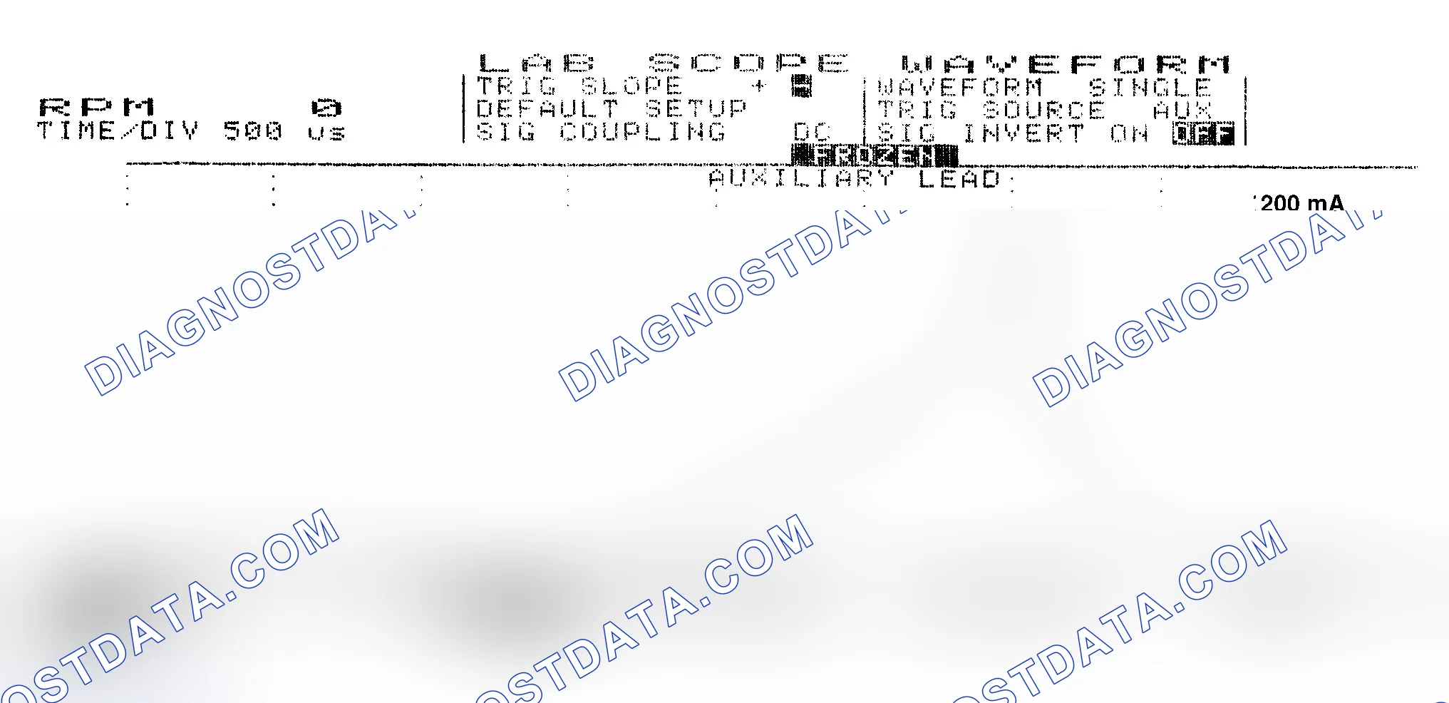 Scheme 17: Single Injector w/Normal Current Flow - Current Pattern