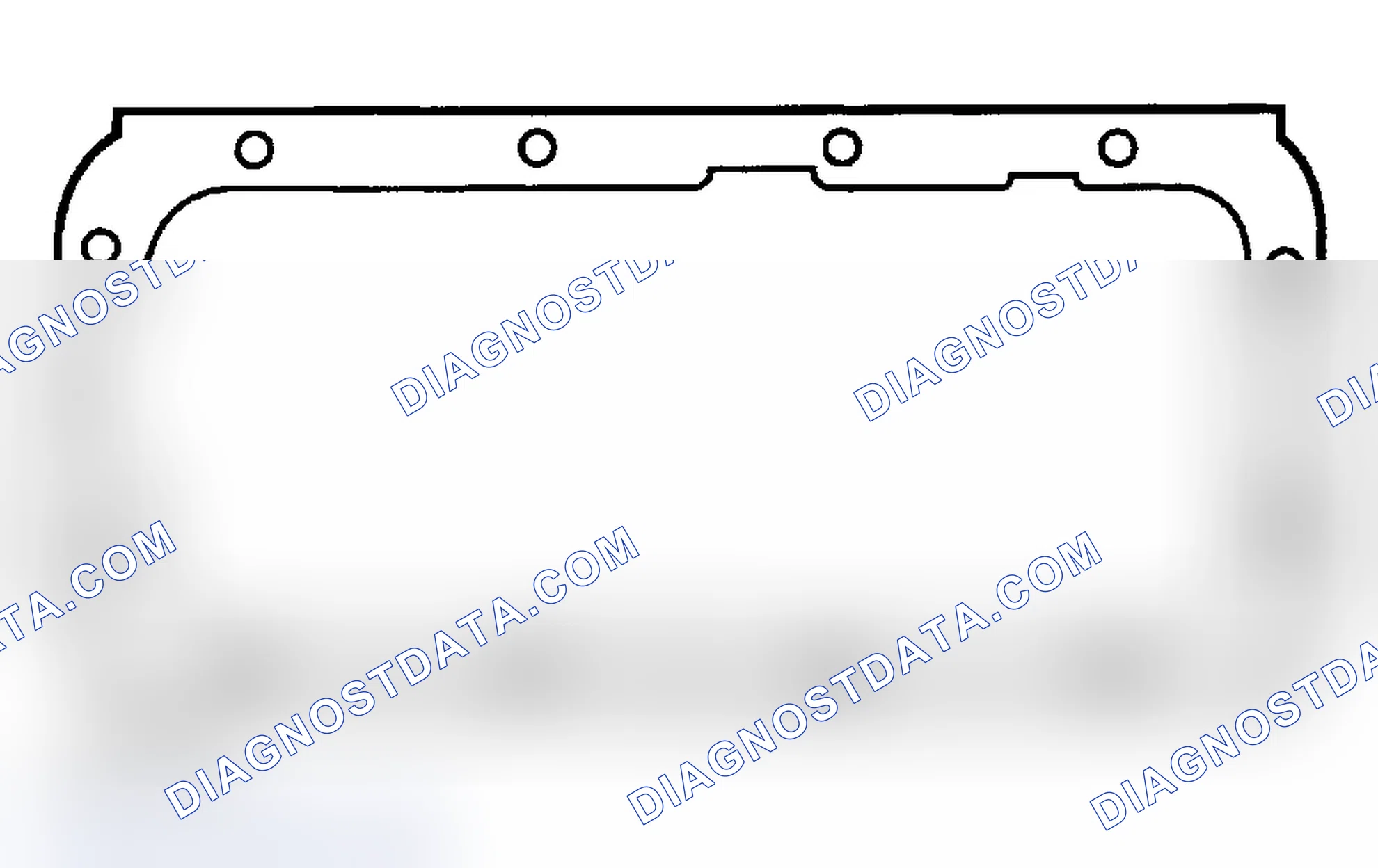 Scheme 1: OIL PAN GASKET