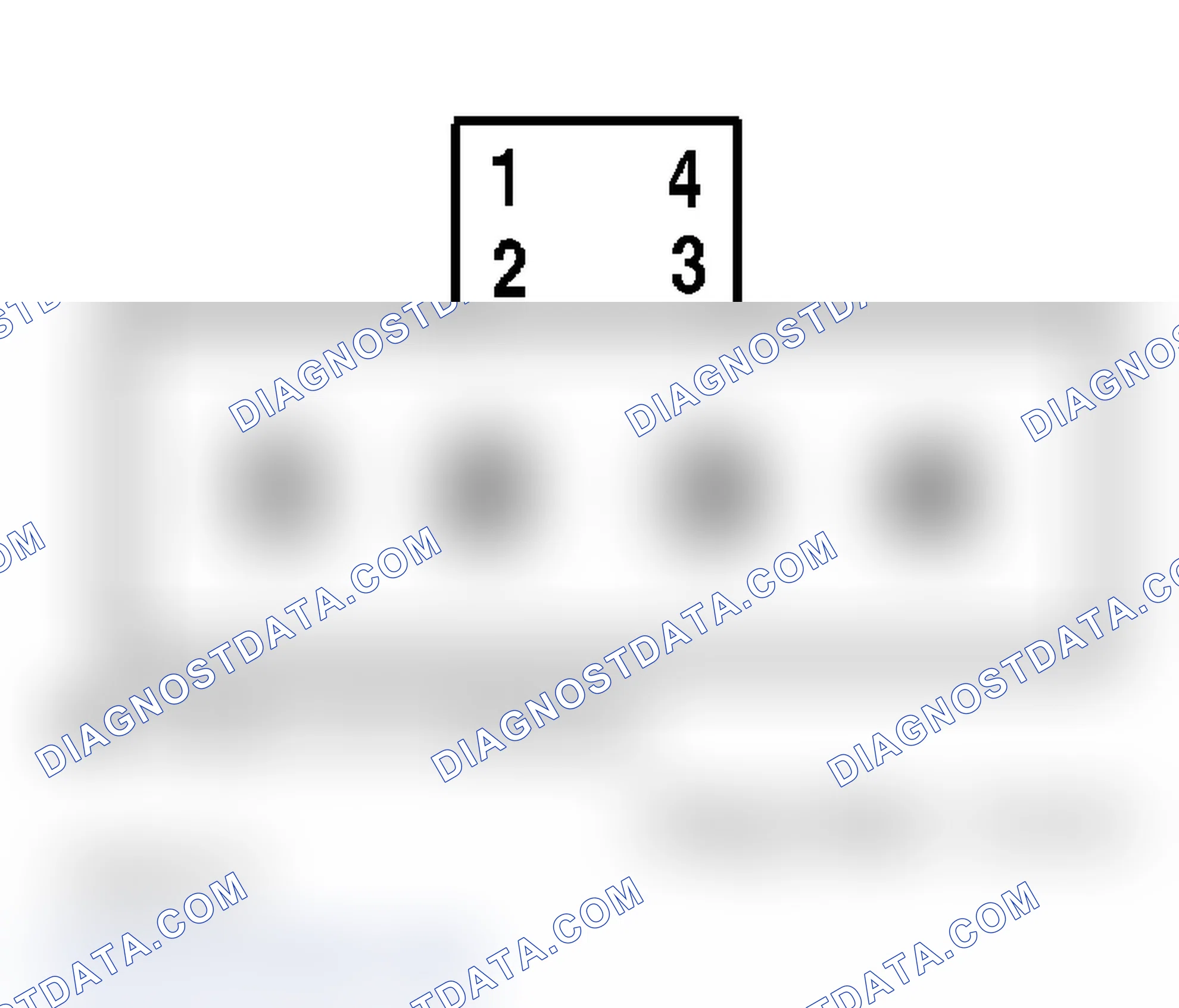 Scheme 1: Firing Order & Coil Identification 2.4L 4-Cyl. (Caravan & Voyager)