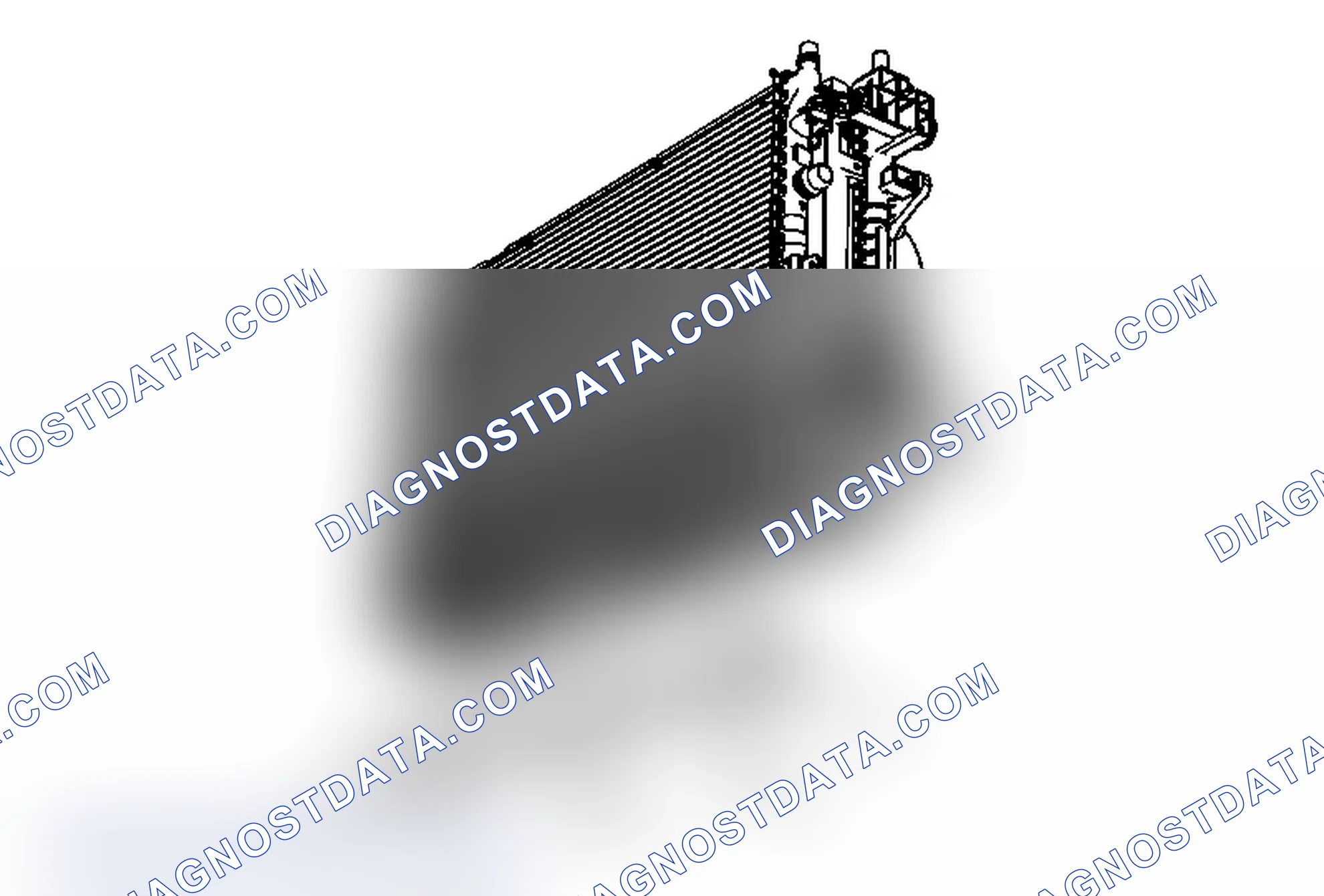 Scheme 8: Radiator Air Lower Baffle and Deflector Replacement