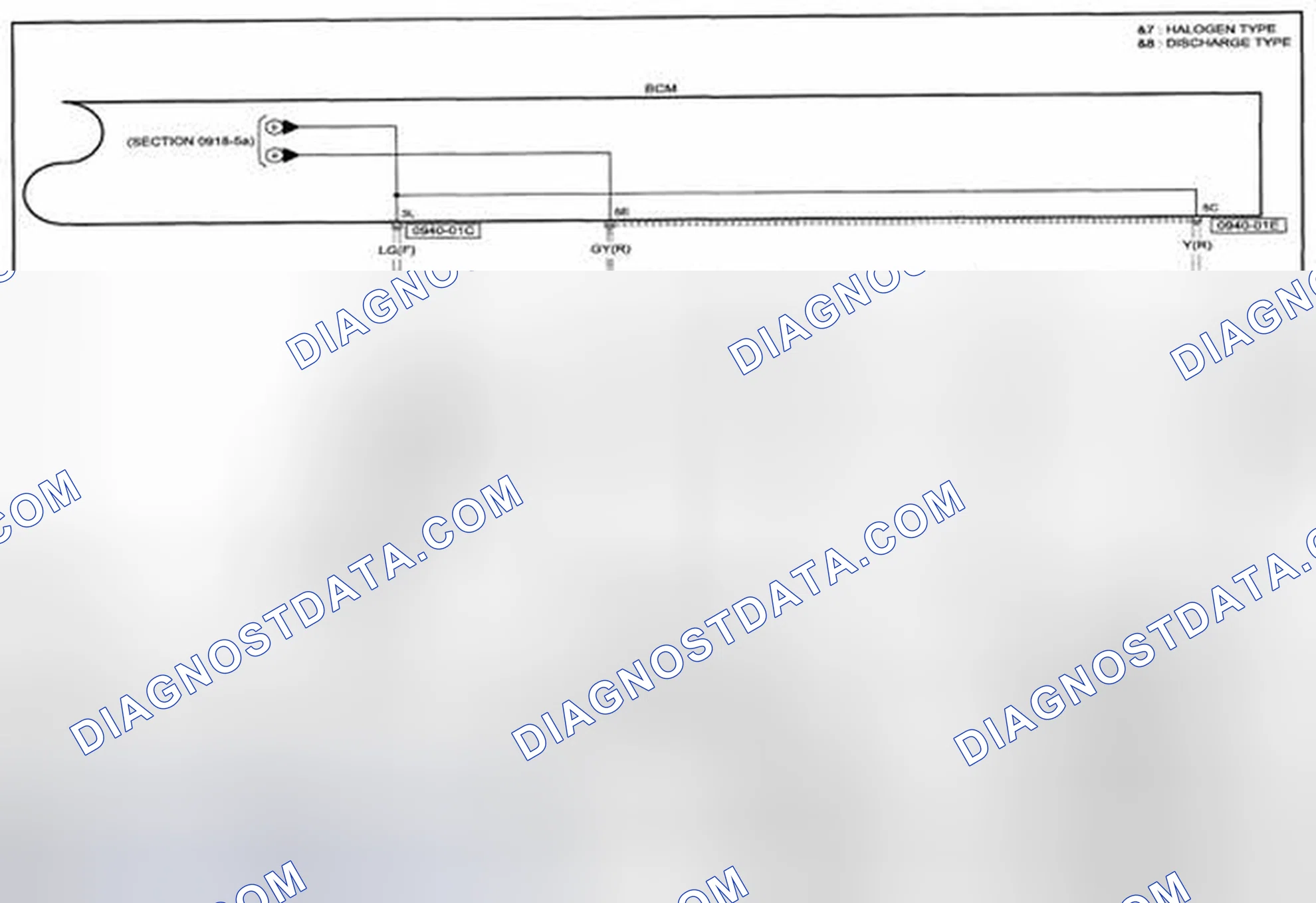 Scheme 306: Turn And Hazard Warning Light Wiring Diagram - 0918-5b (1 Of 2)
