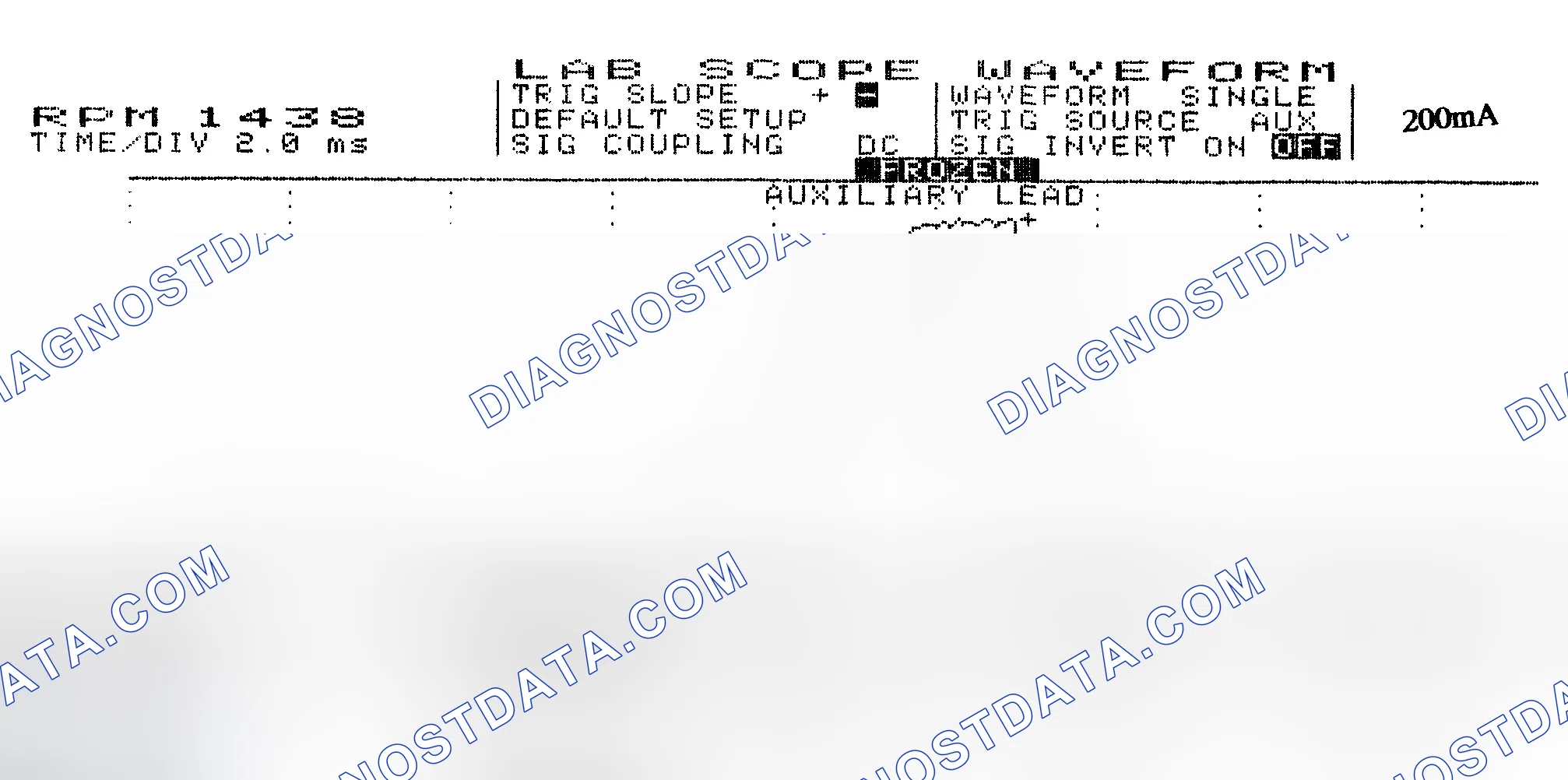 Scheme 15: Single Injector w/Normal Current Flow - Current Pattern