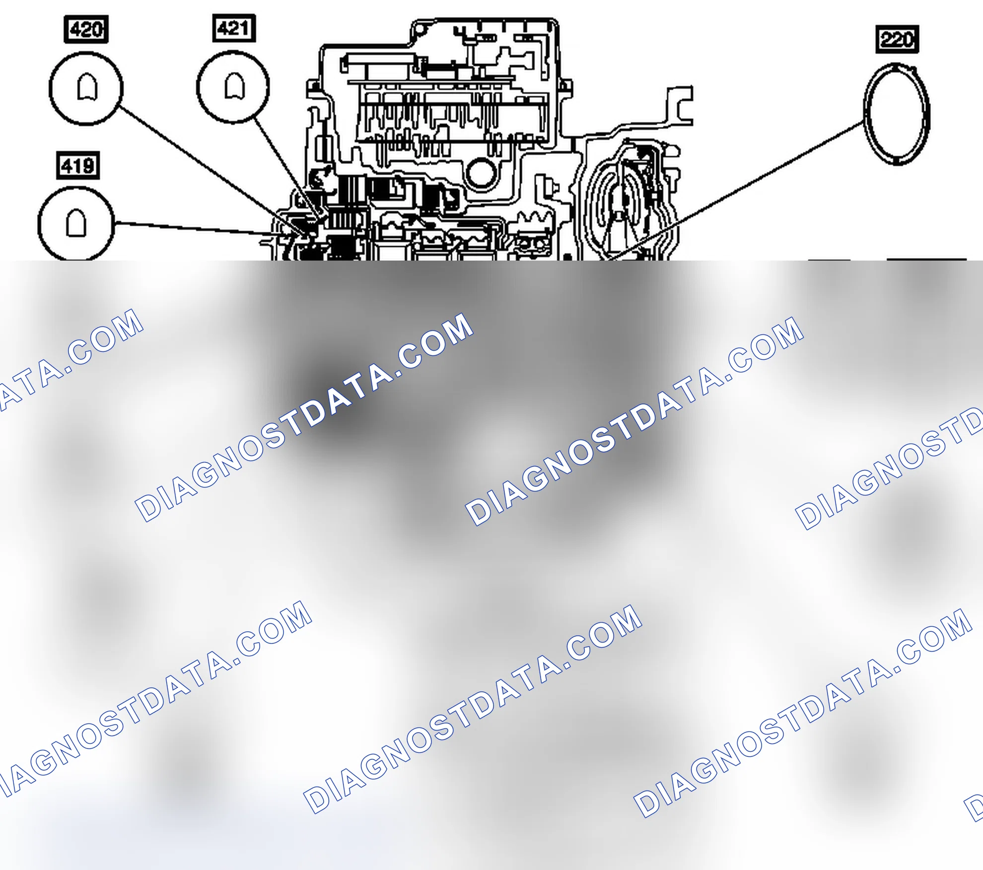 Scheme 68: A/Trans Service Seal Kit 24240103