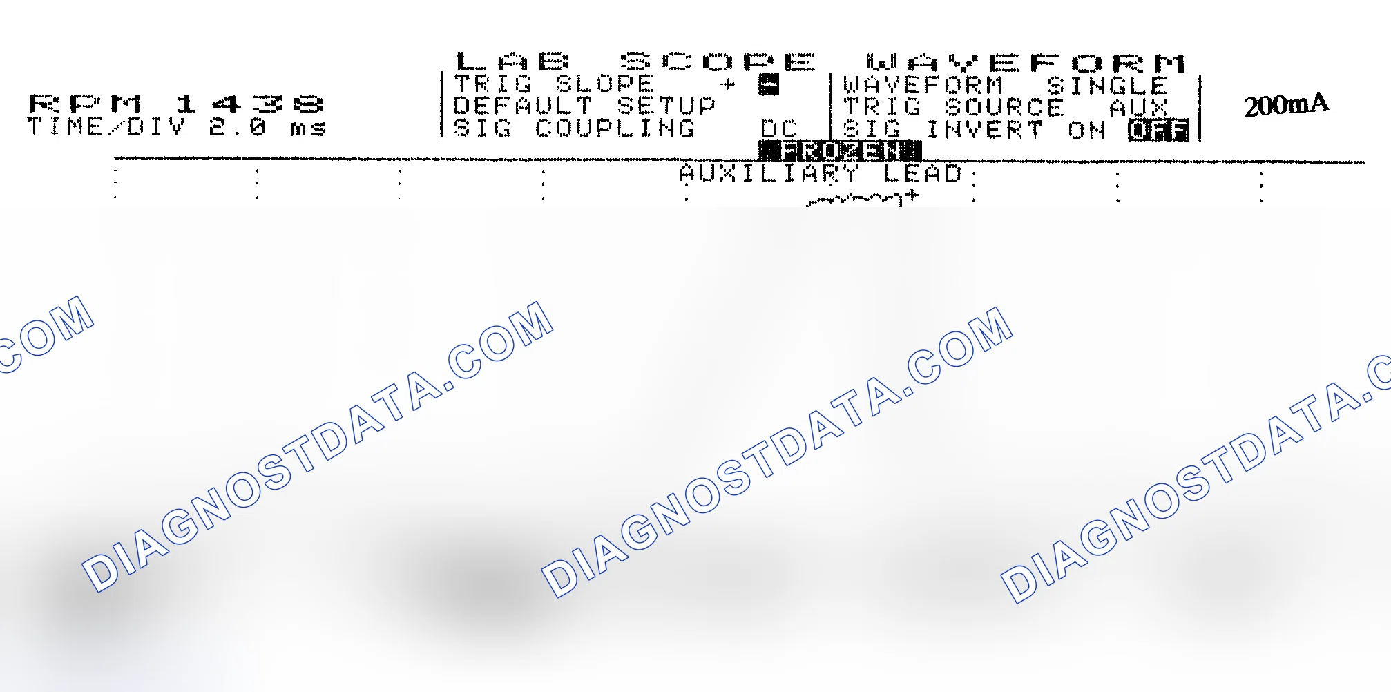 Scheme 15: Single Injector w/Normal Current Flow - Current Pattern
