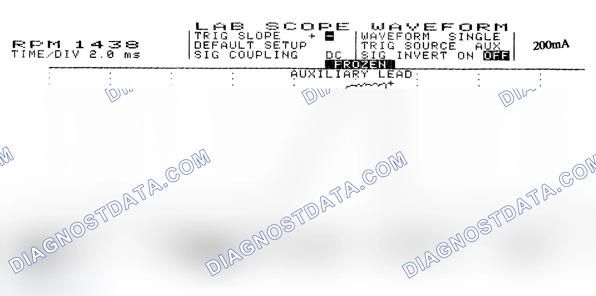 Scheme 15: Single Injector w/Normal Current Flow - Current Pattern