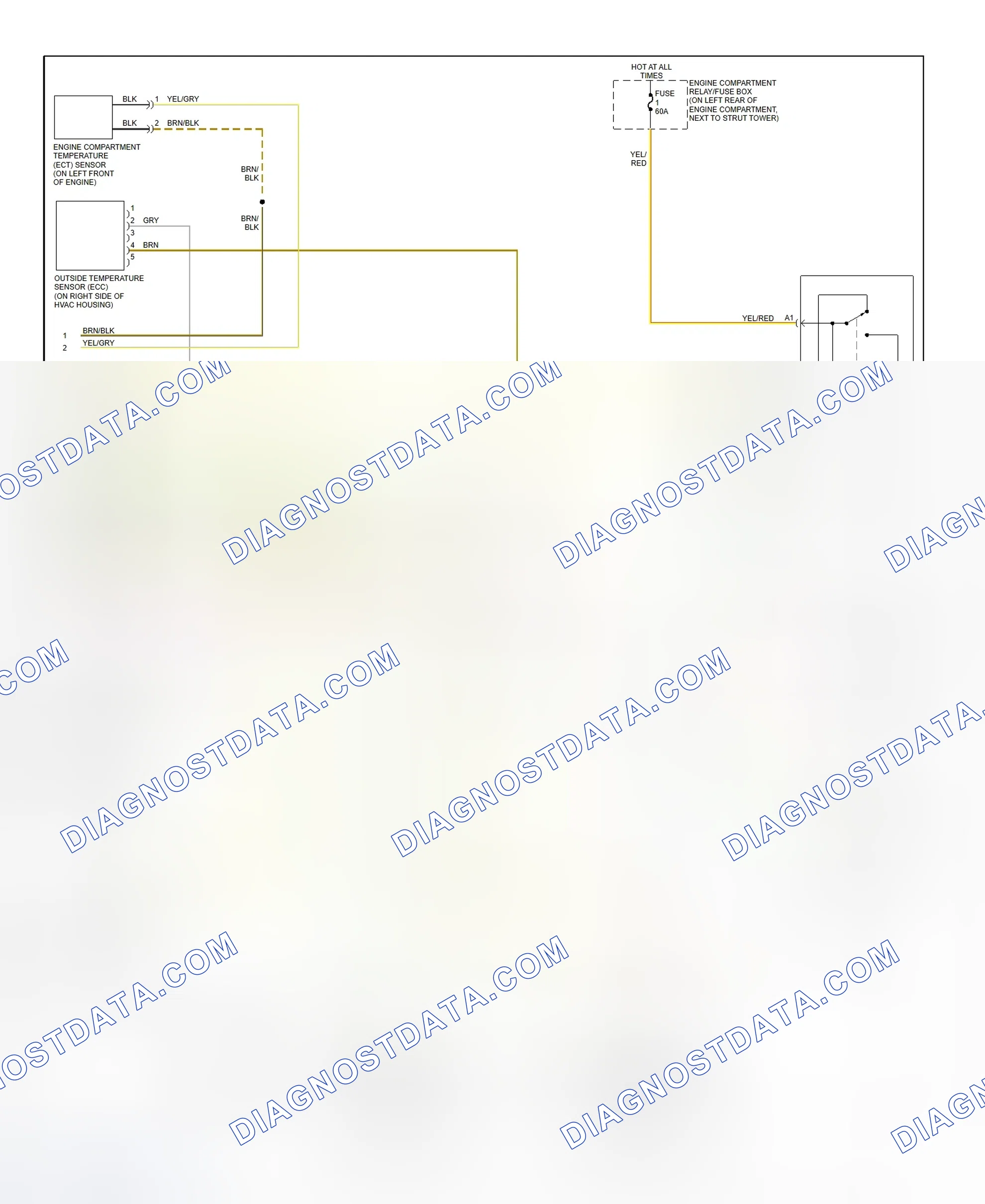 Scheme 2: Automatic A/C-Heater System Wiring Diagram (2 Of 2)