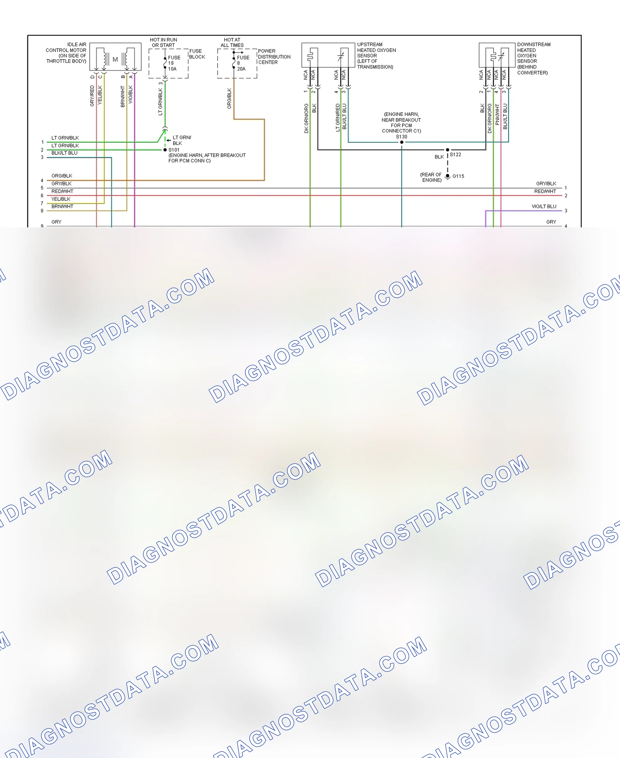 Scheme 5: PCM Wiring Diagram (2 Of 3)