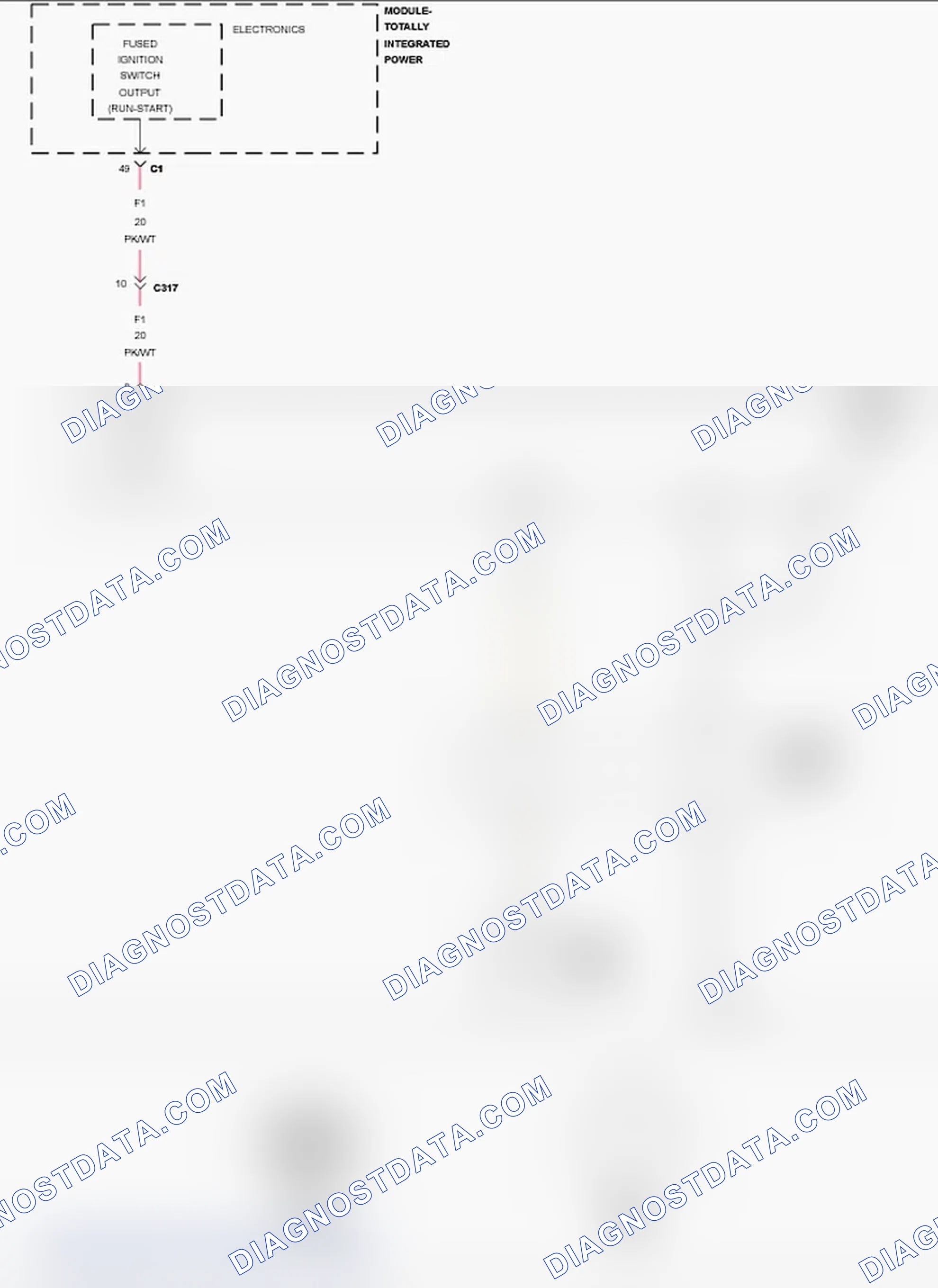 Scheme 387: P0930-BTSI CONTROL CIRCUIT LOW