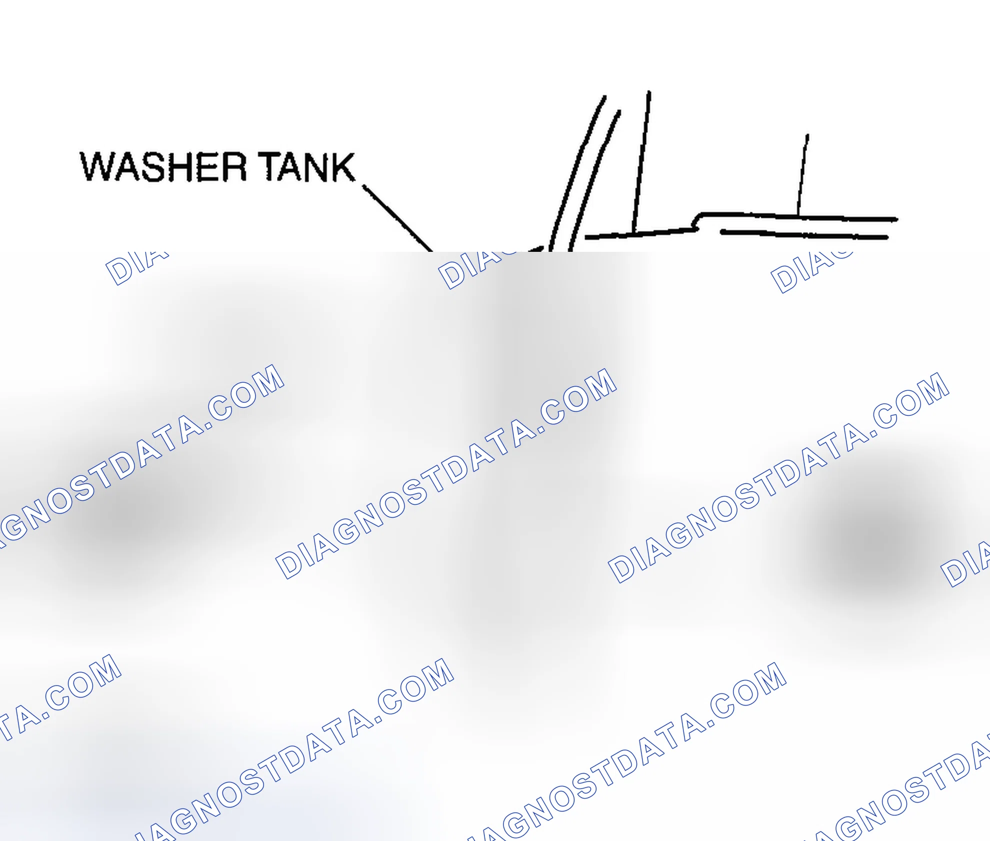 Scheme 24: Windshield Washer Hose Installation Note