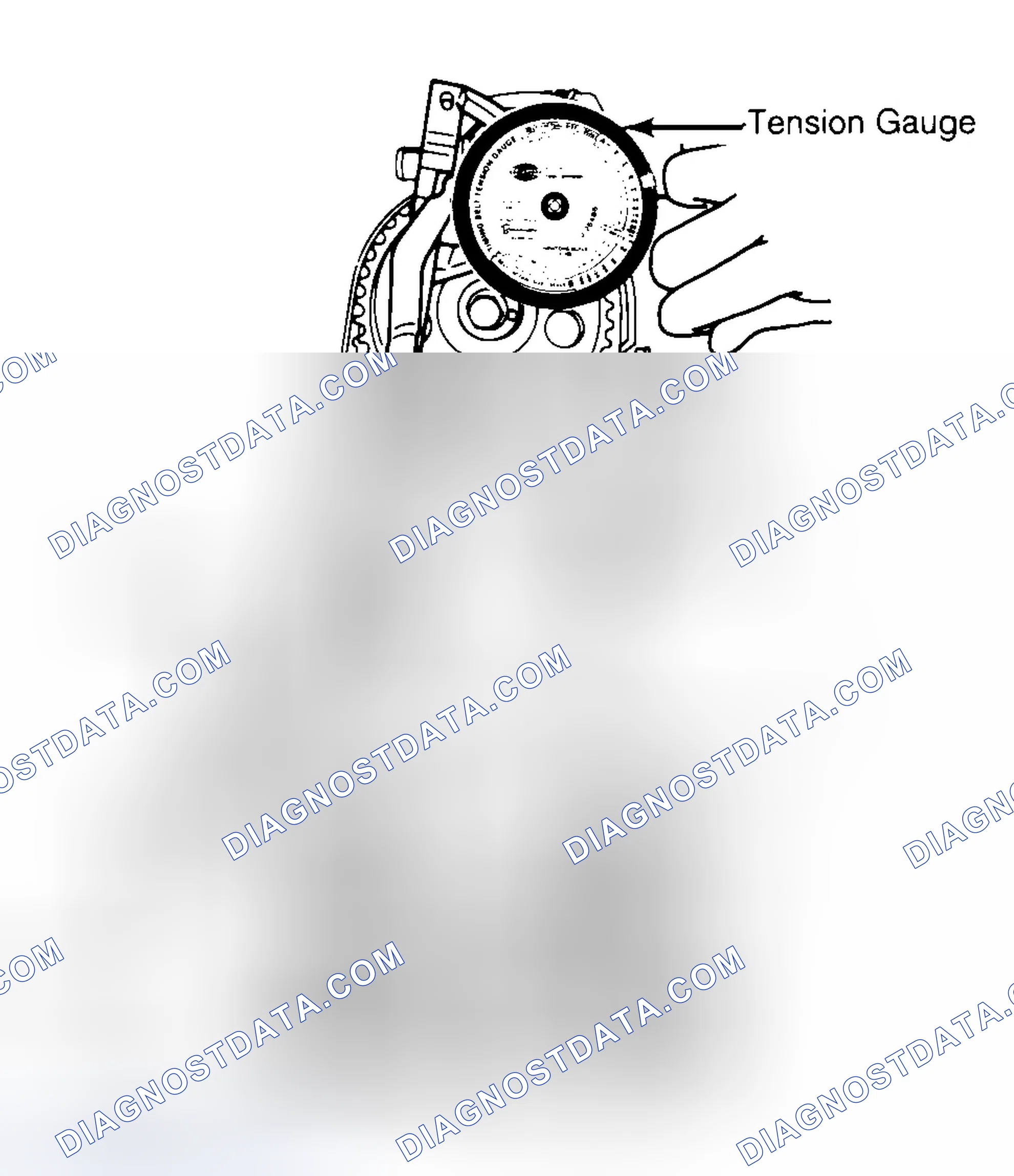 Scheme 3: Adjusting Typical Timing Belt Tension