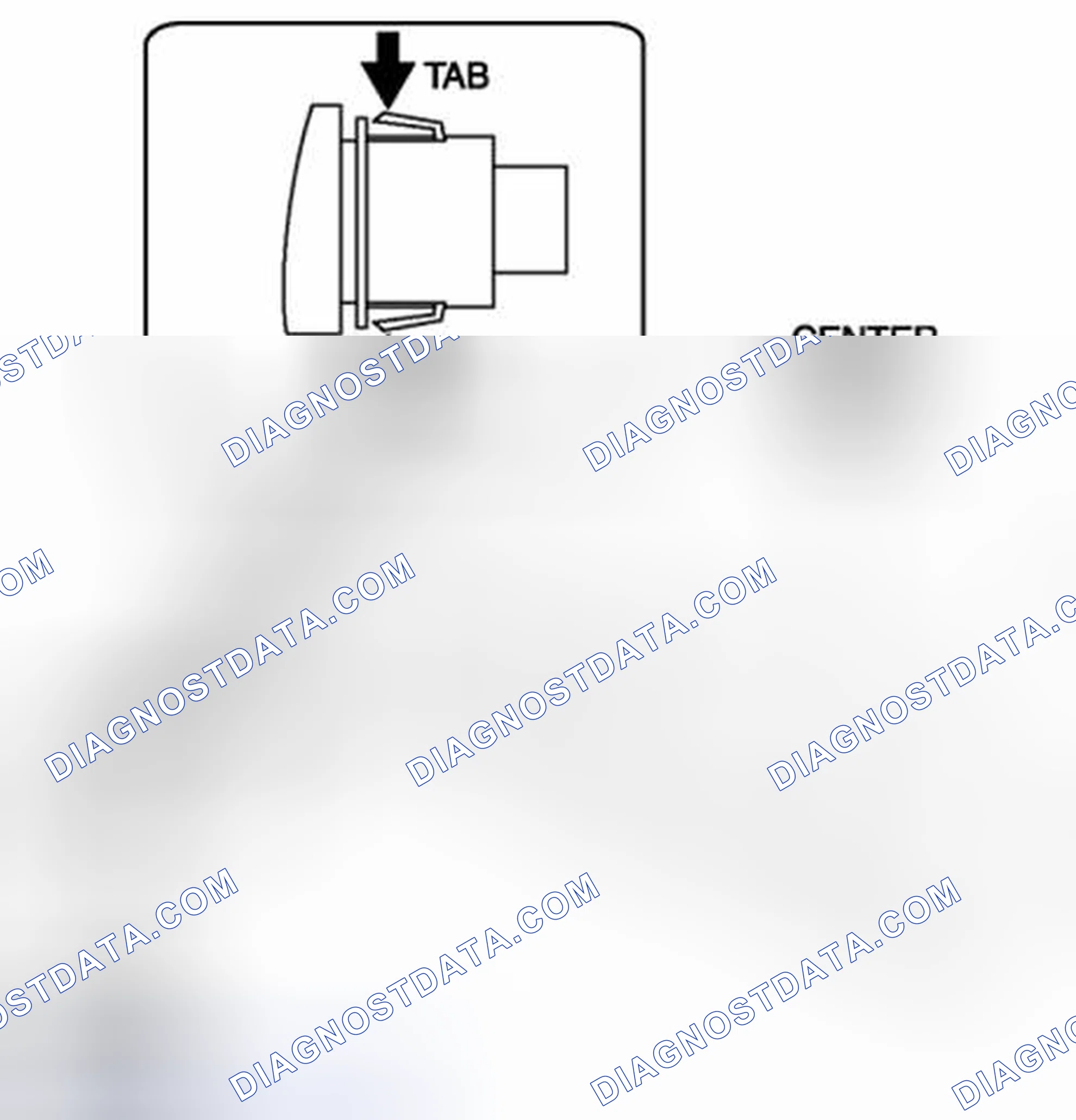 Scheme 43: HAZARD WARNING SWITCH REMOVAL/INSTALLATION
