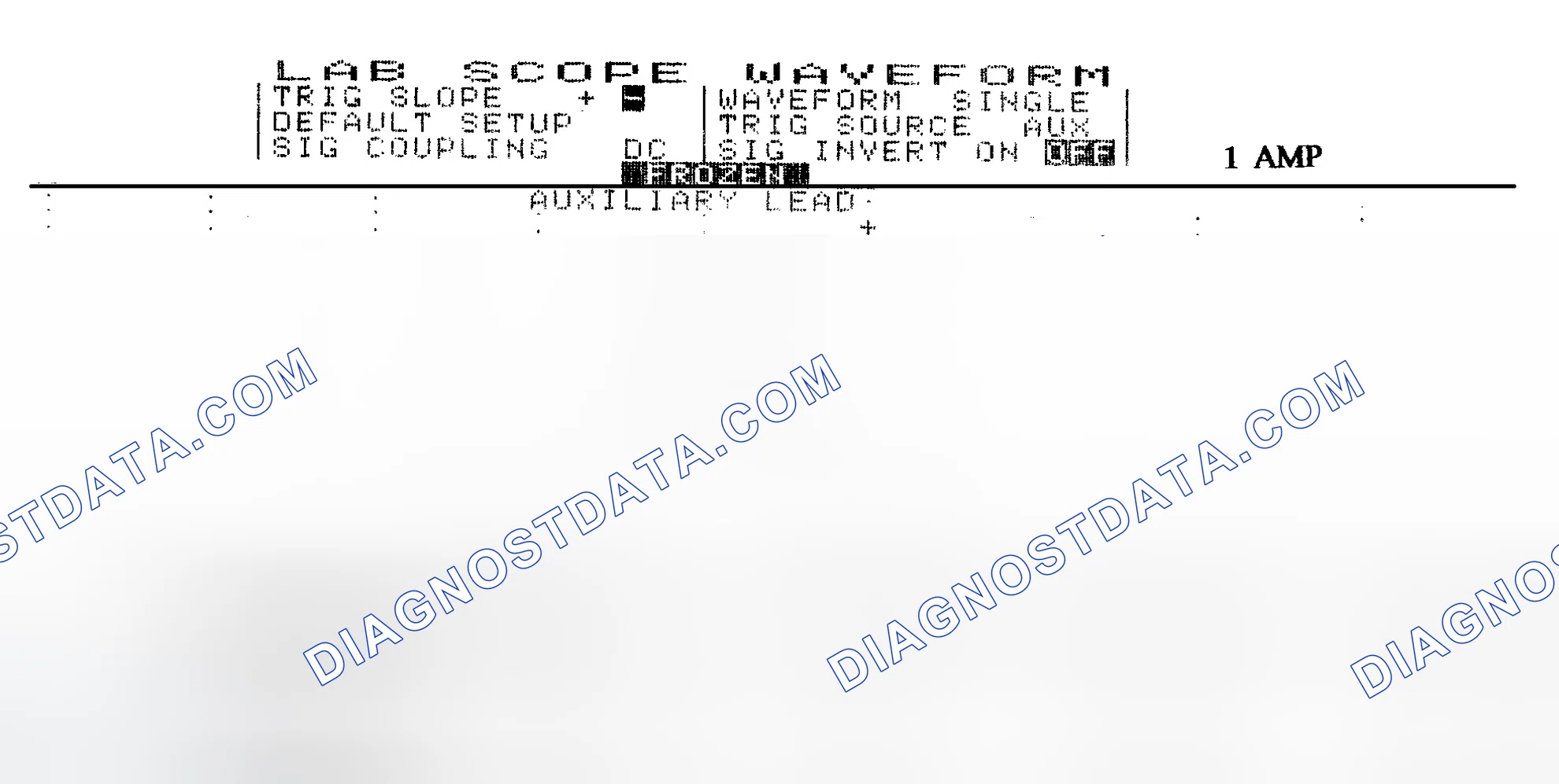 Scheme 20: Single Injector w/Normal Current Flow - Current Pattern