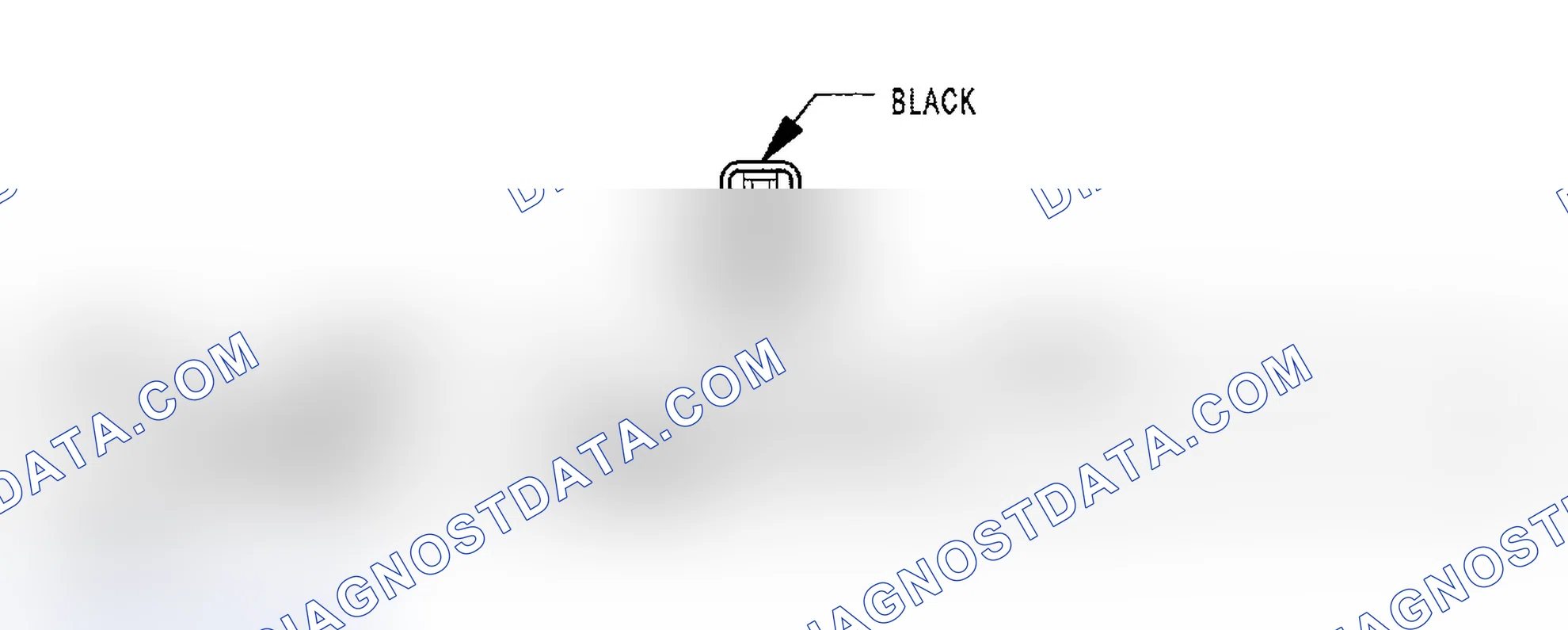 Scheme 310: BRAKE TRANSMISSION SHIFT INTERLOCK SOLENOID CONNECTOR END VIEW