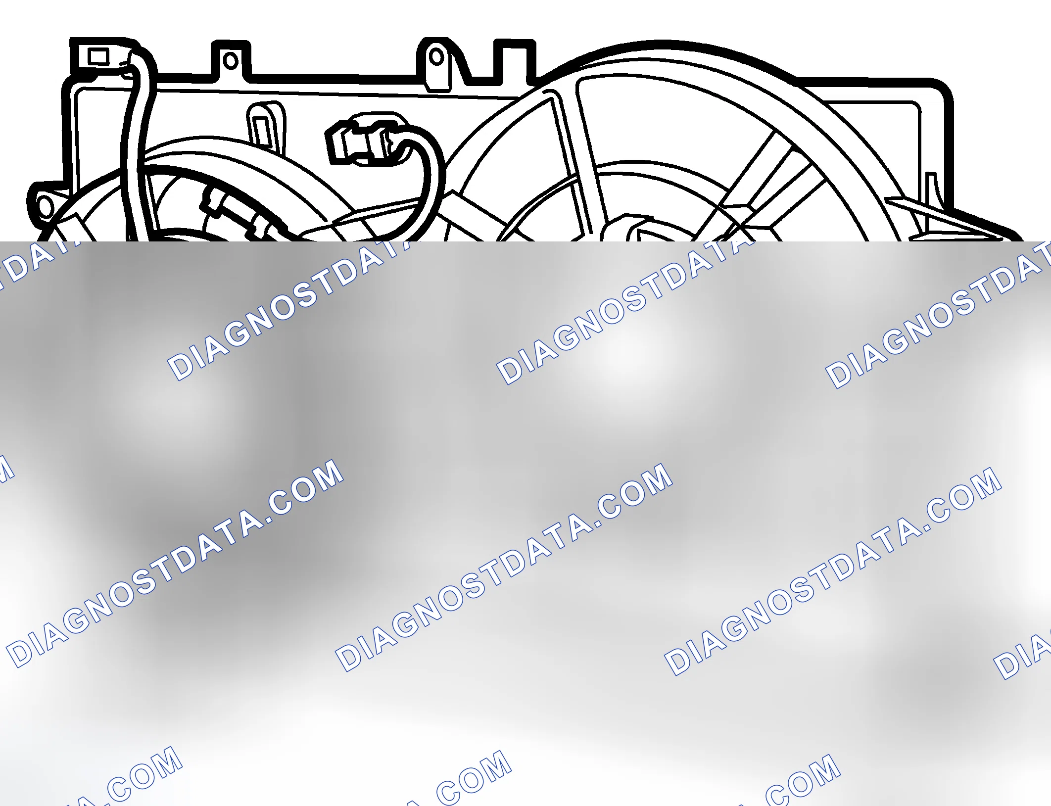 Scheme 147: One Radiator Fan (Cars Without A/C)