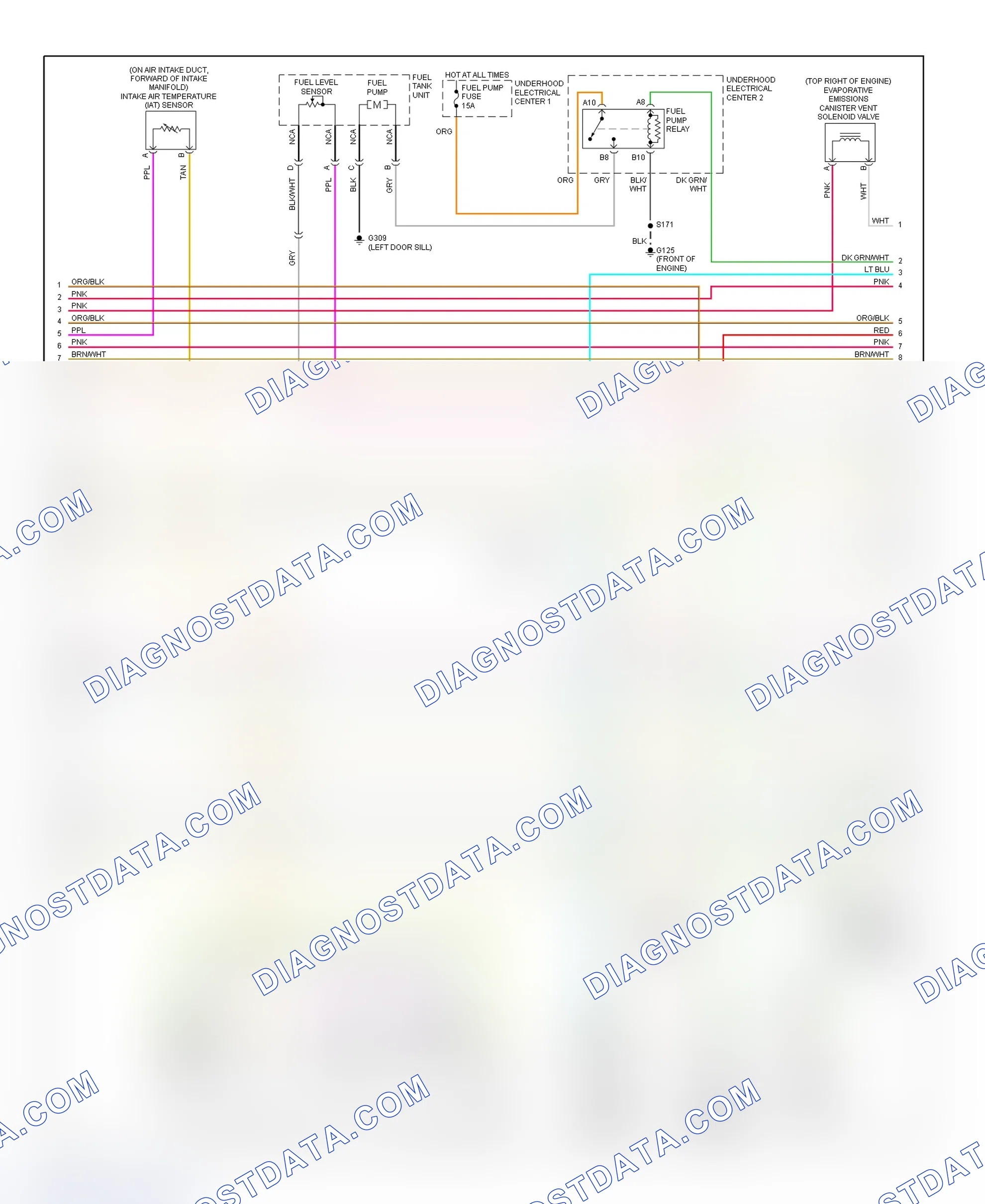 Scheme 25: PCM Wiring Diagram (Camaro & Firebird - 3.8L - 3 Of 4)