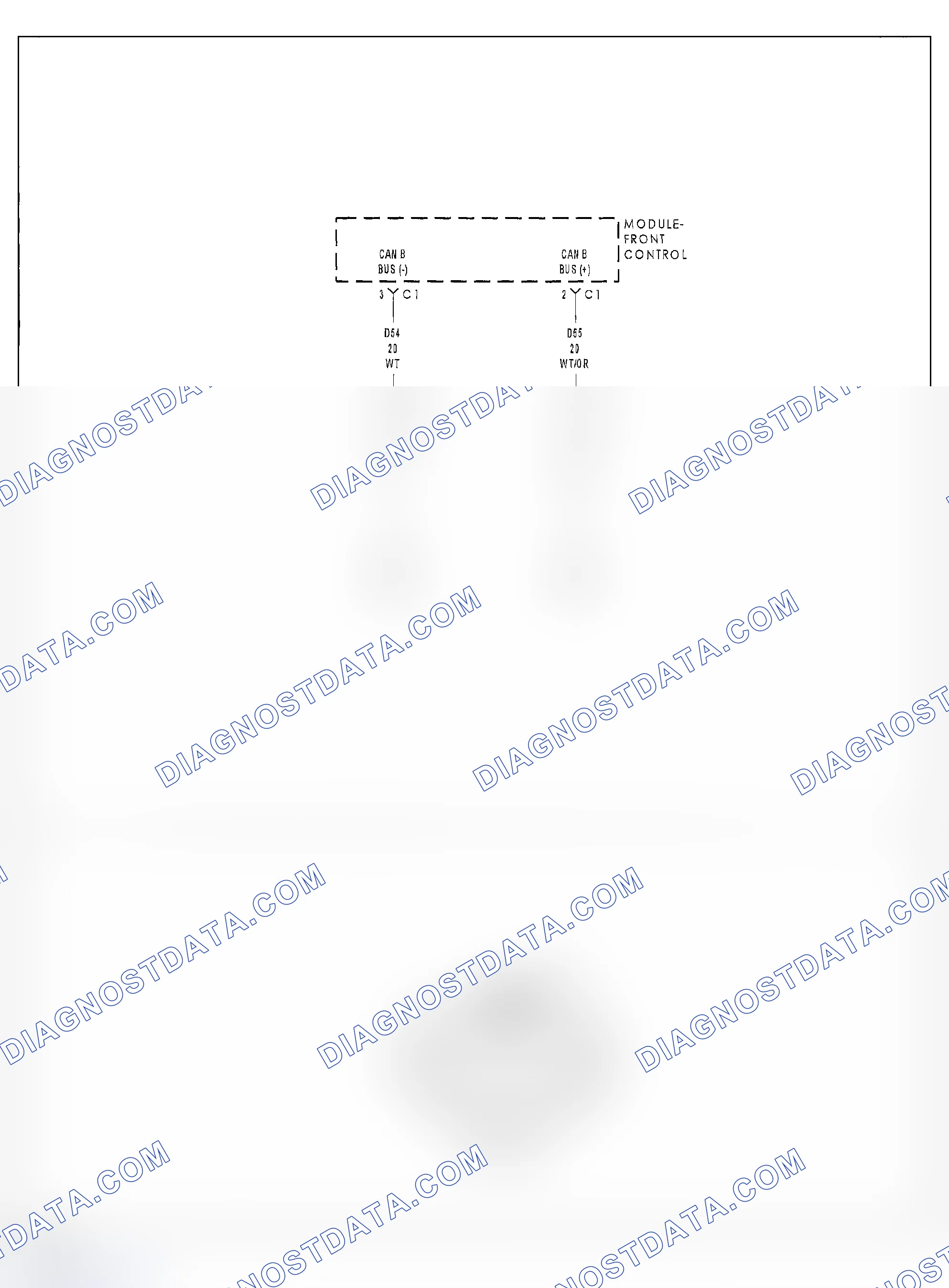 Scheme 11: U0021-CAN B BUS (+) CIRCUIT OPEN