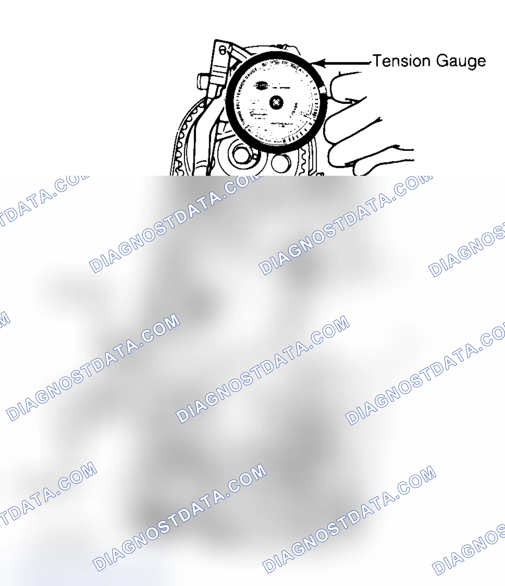 Scheme 3: Adjusting Typical Timing Belt Tension