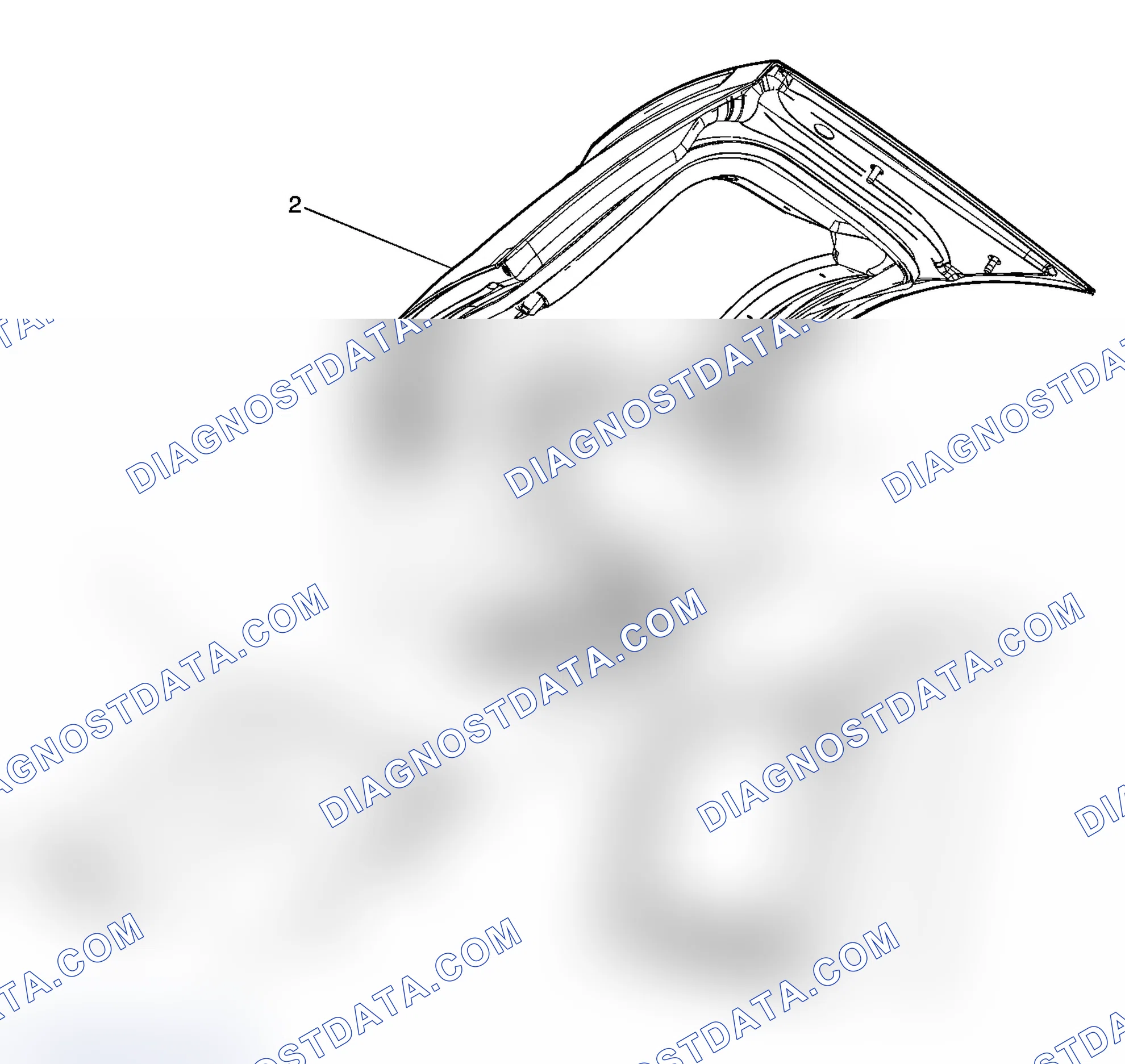 Scheme 4: Trim, Lid, Latch, Strut, Hinge Replacement - Rear Compartment
