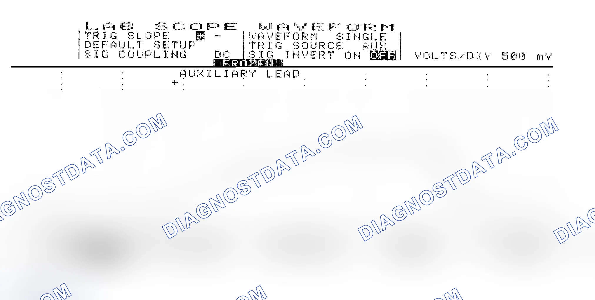 Scheme 14: Single Injector w/Excessive Current Flow - Current Pattern