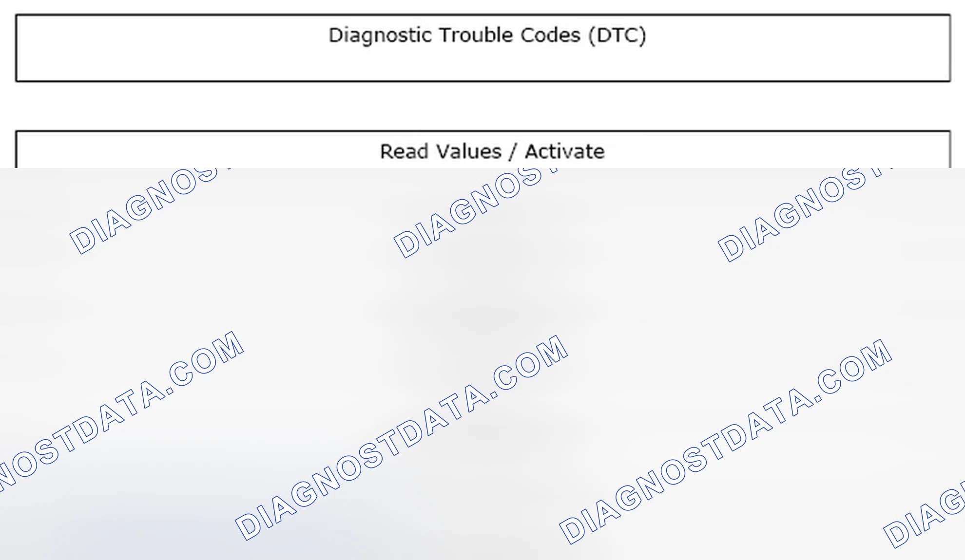 Scheme 79: Tech 2 menu structure