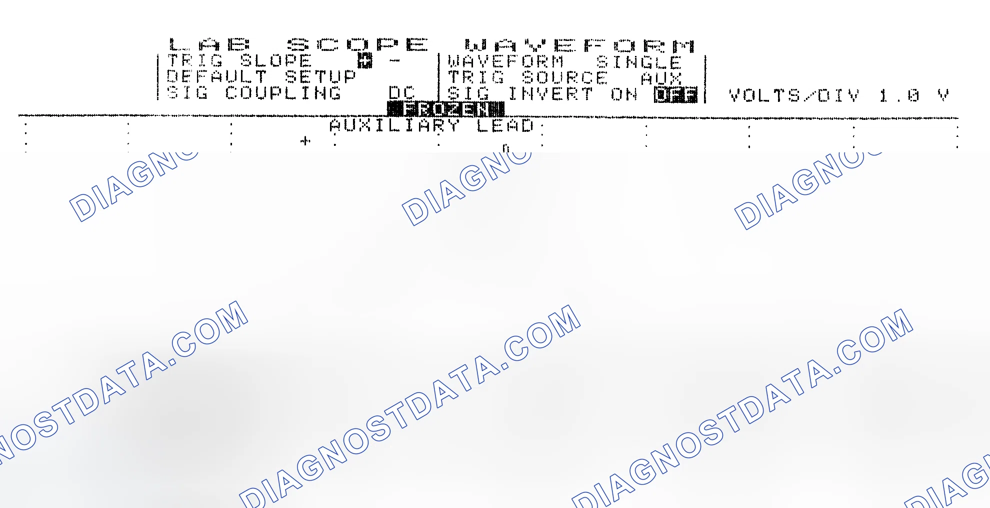 Scheme 19: Single Injector w/Excessive Current Flow - Current Pattern