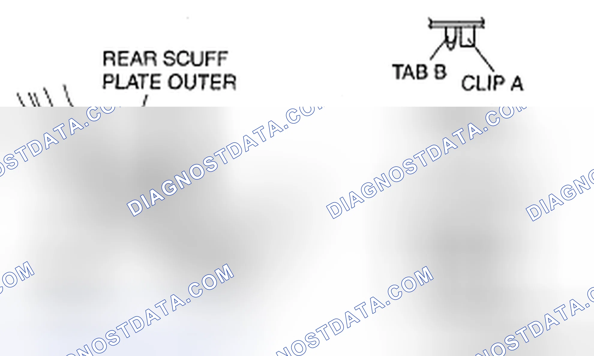 Scheme 56: Rear Scuff Plate Outer