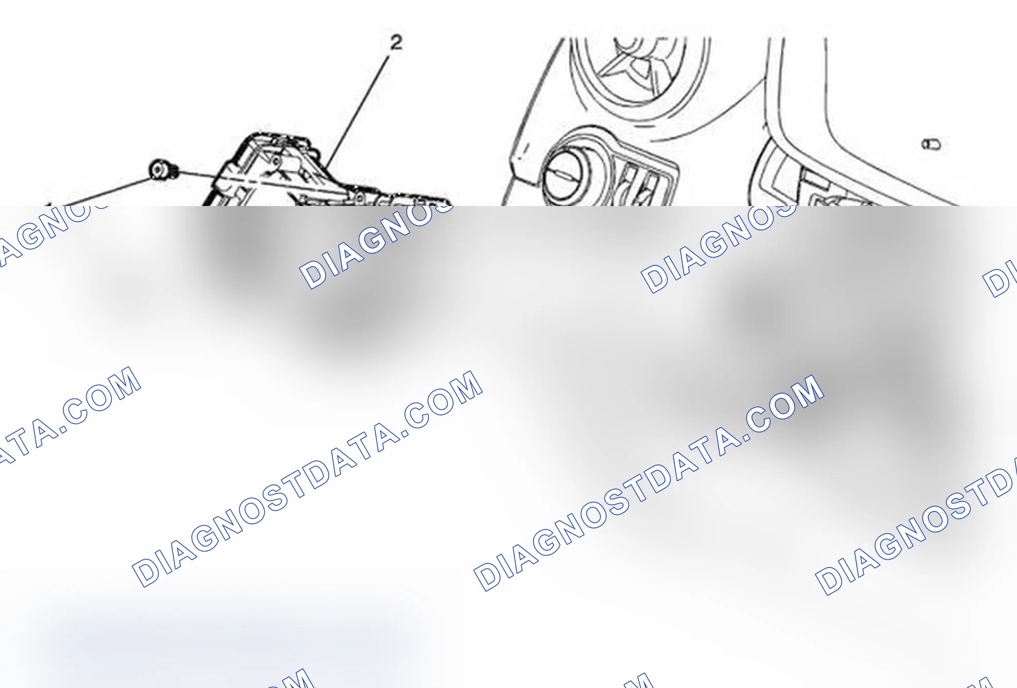Scheme 22: Turn Signal Switch Bracket Replacement (Trax)