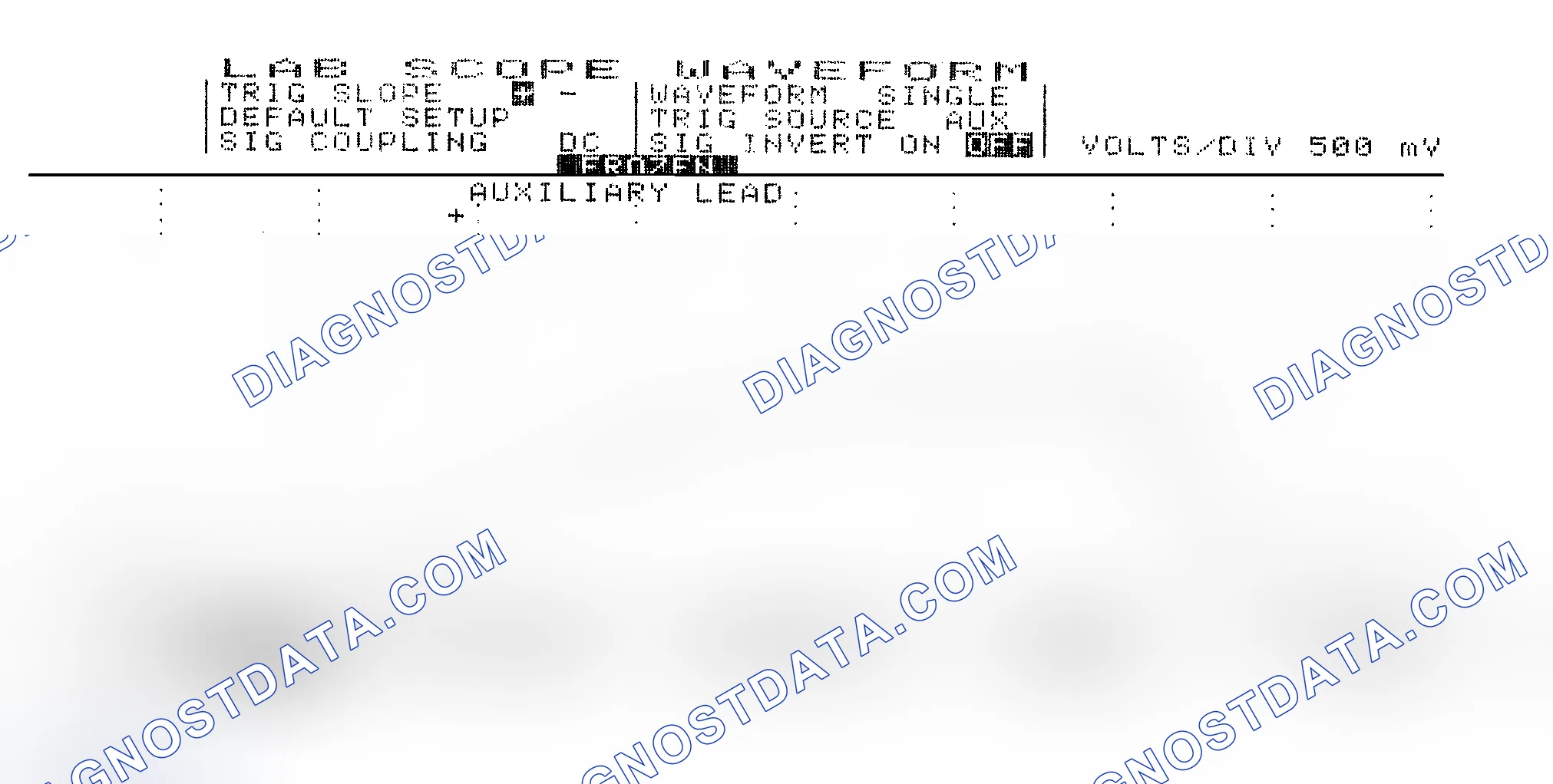 Scheme 14: Single Injector w/Excessive Current Flow - Current Pattern
